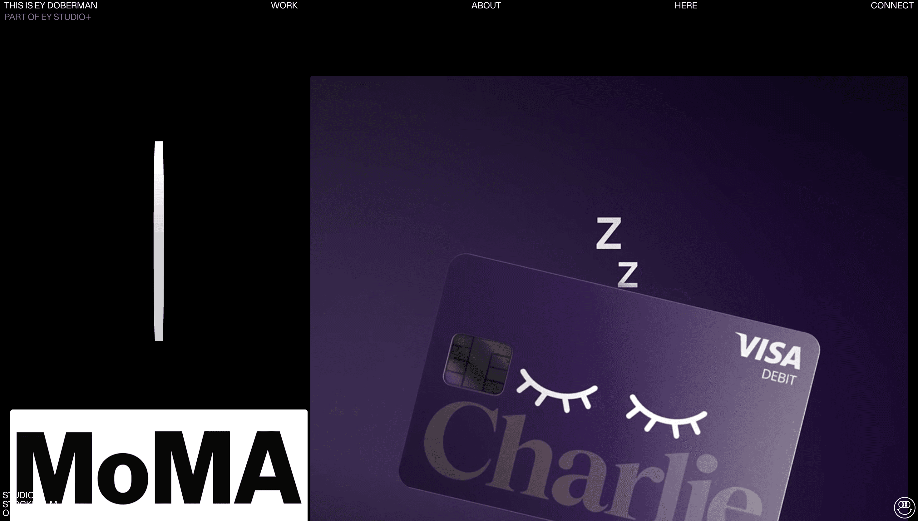 EY Doberman — Animation, Motion website design