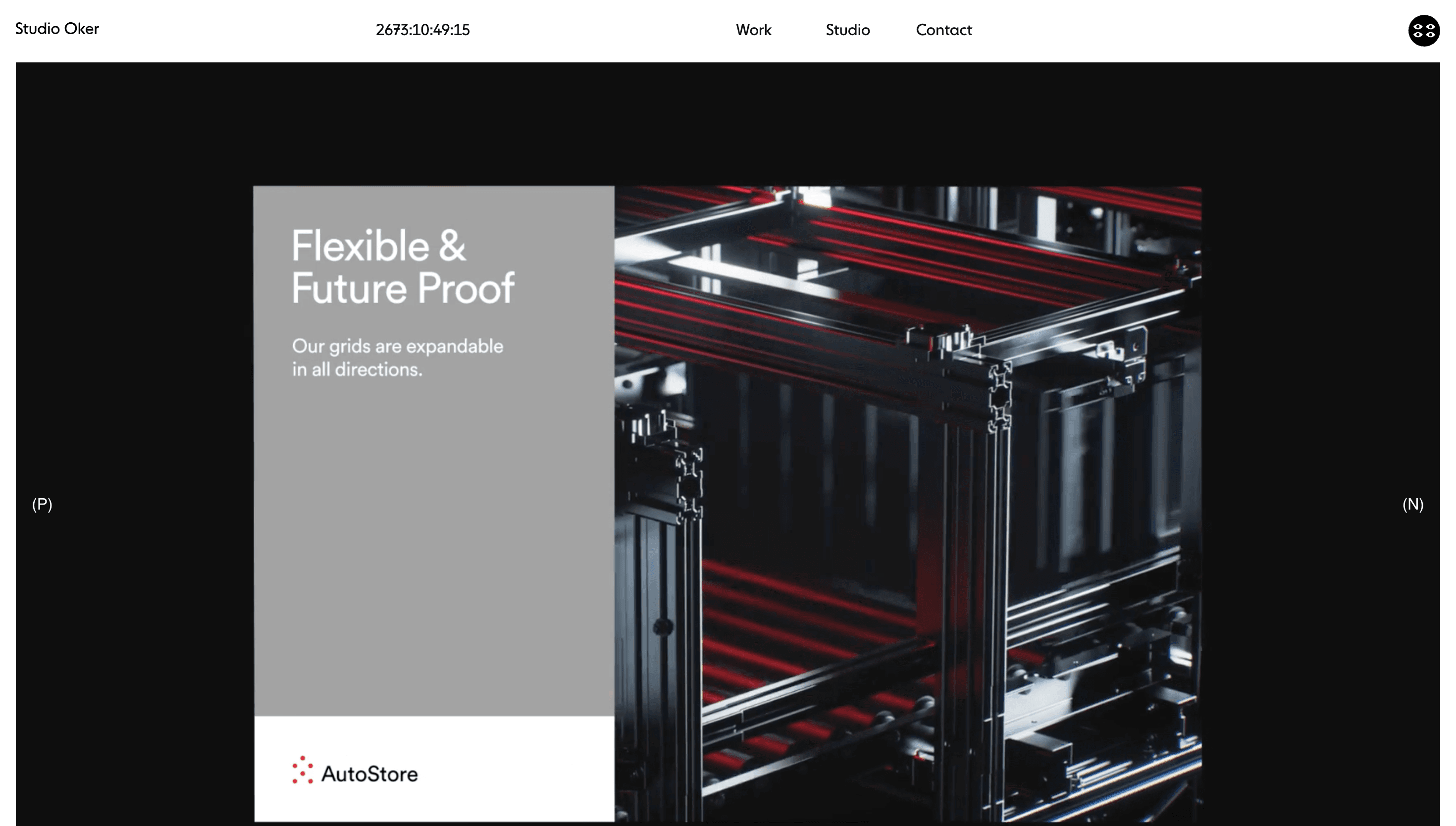 Studio Oker — Agency, Studio website design