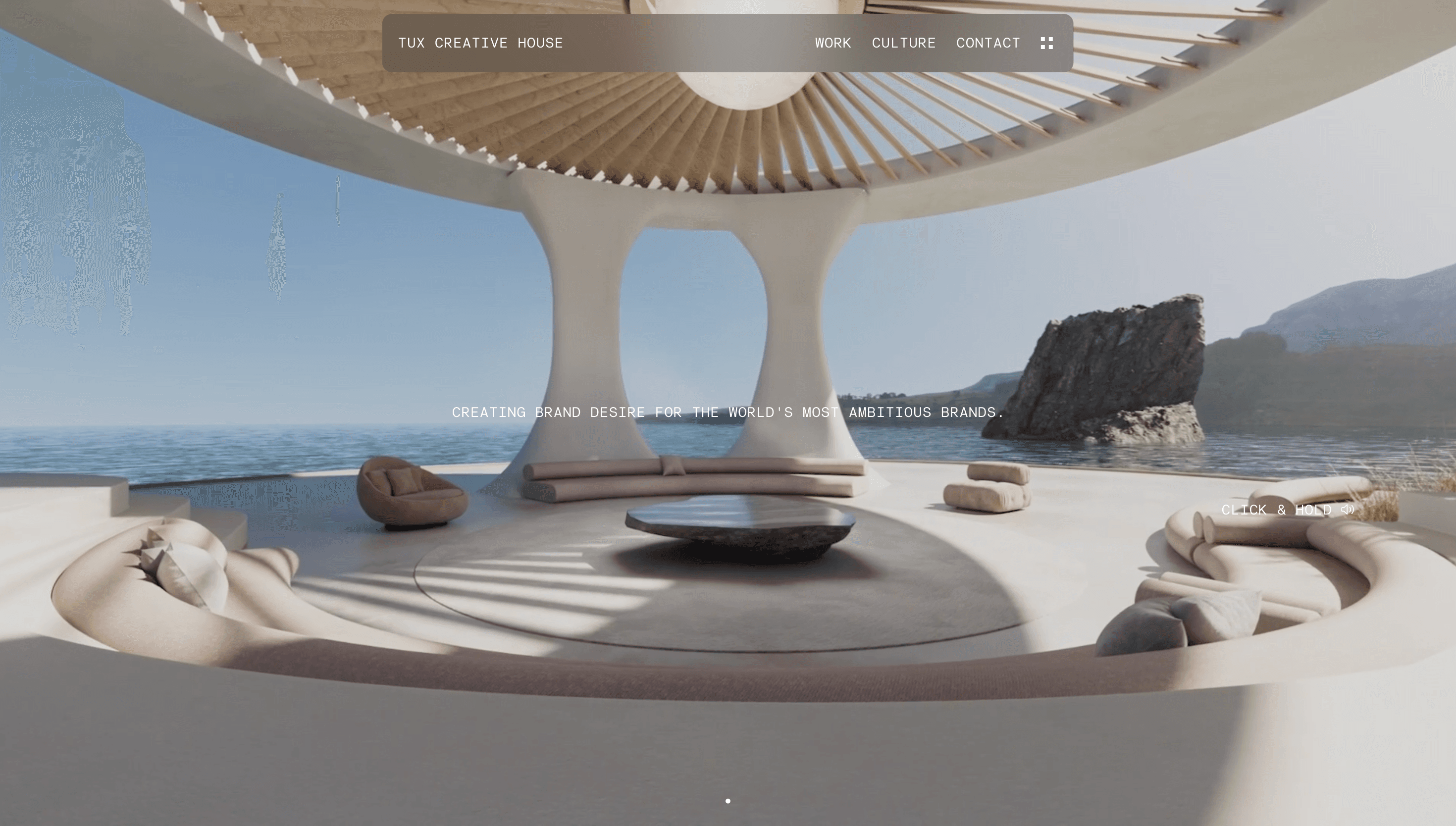 TUX CREATIVE HOUSE — Agency, Branding website design