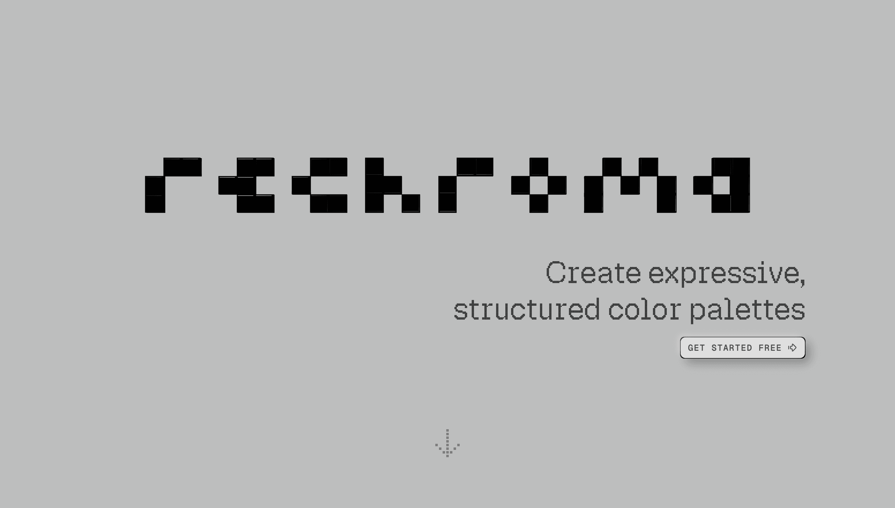 Rechroma — Agency, Studio website design