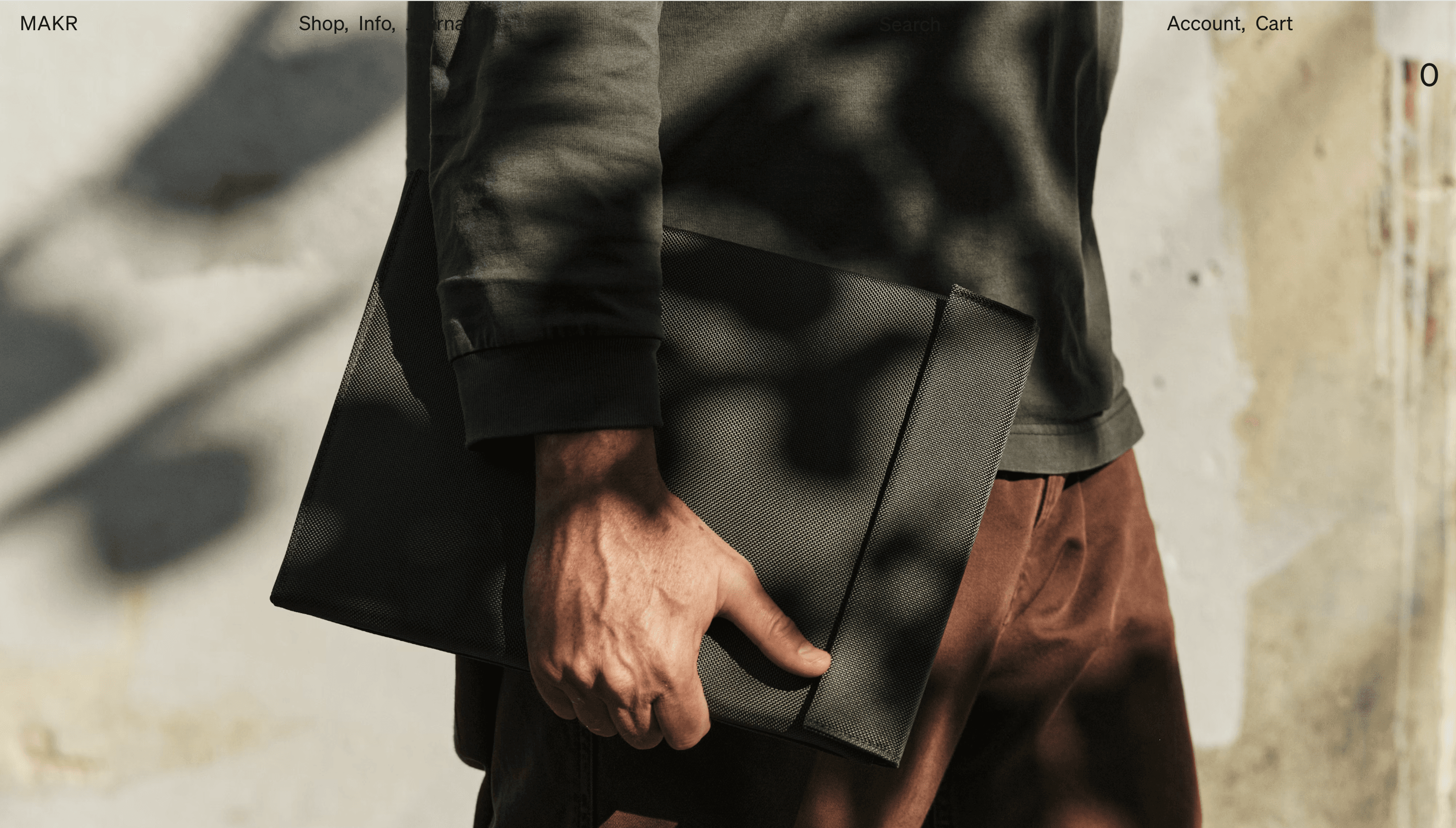 MAKR — Product, Startup website design