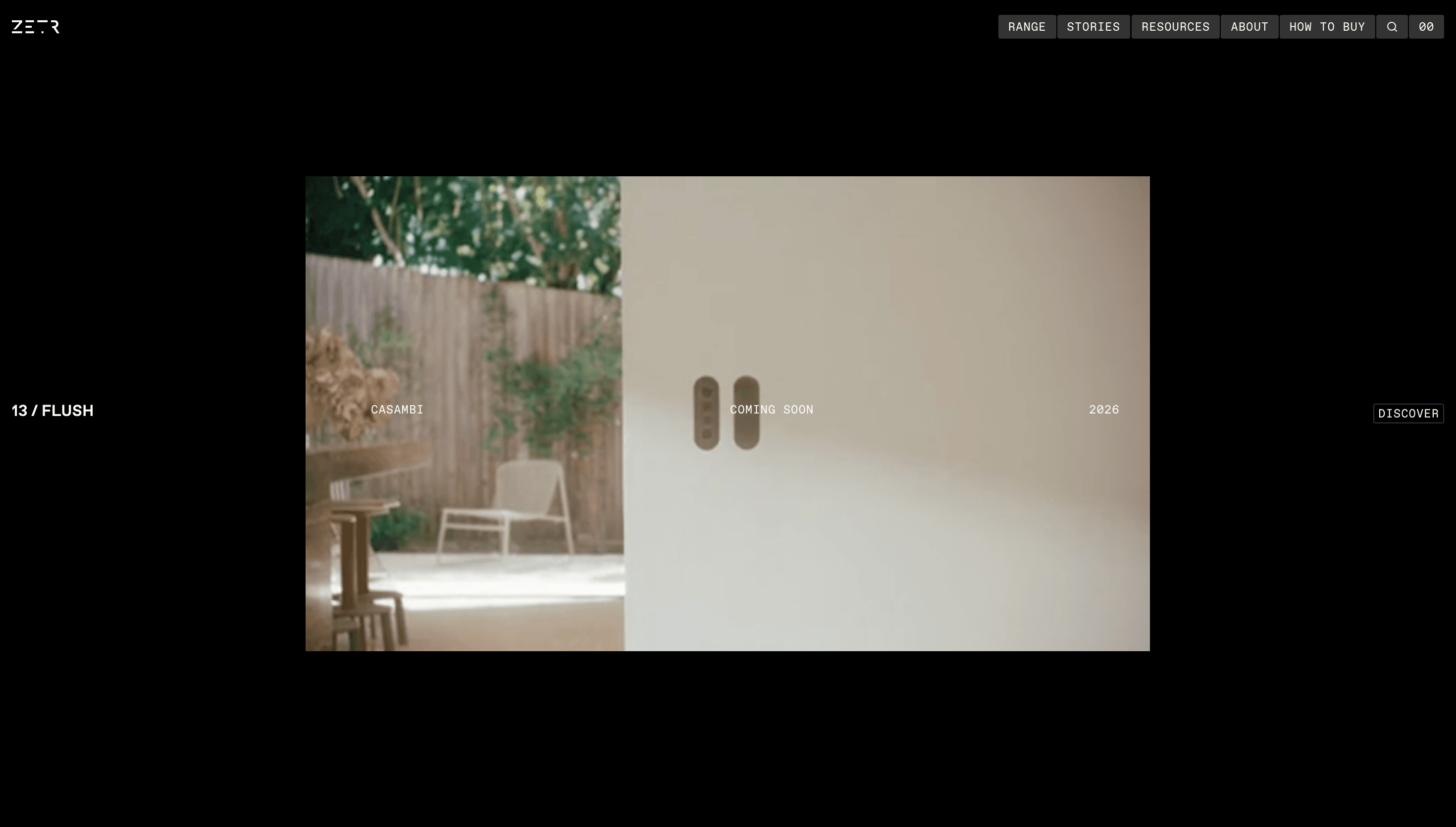 ZETR — Minimal, Clean website design