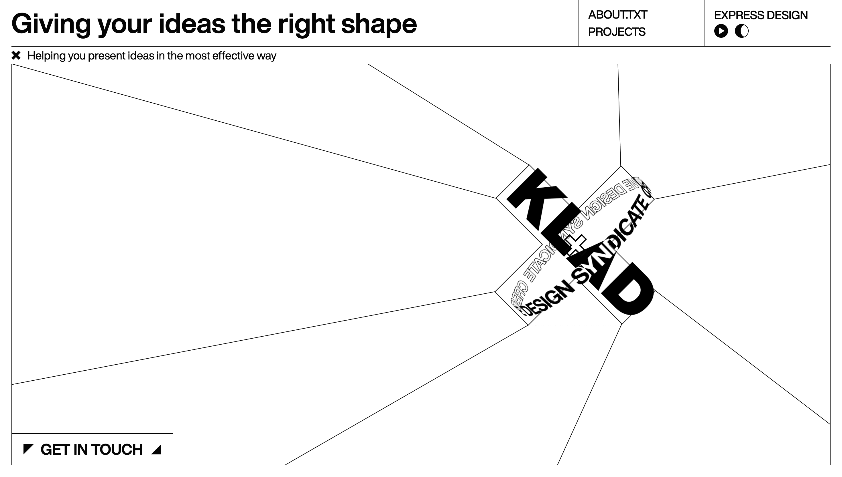 Klad Syndicate — Agency, Branding website design