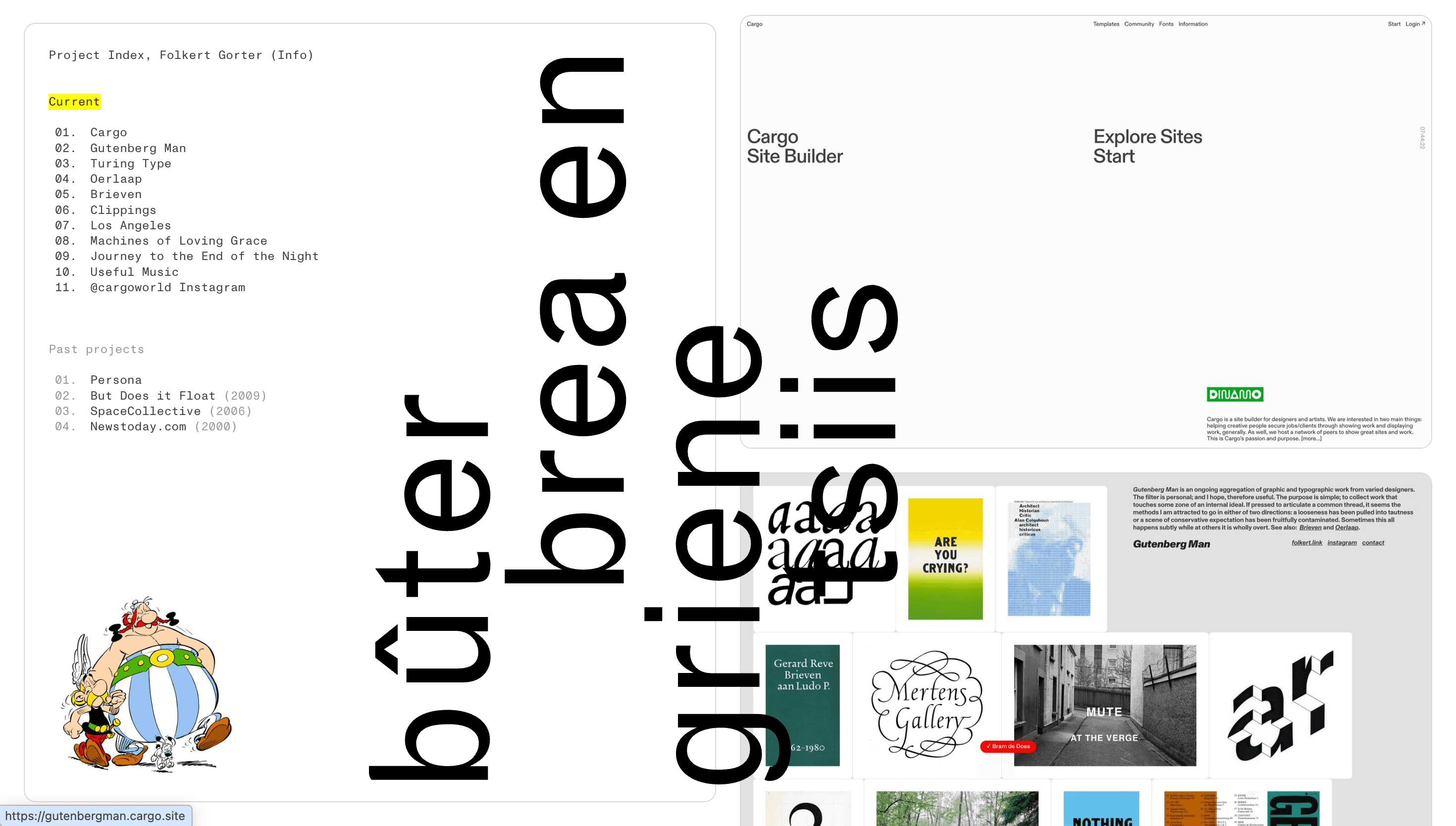 Folkert — Personal, Portfolio website design