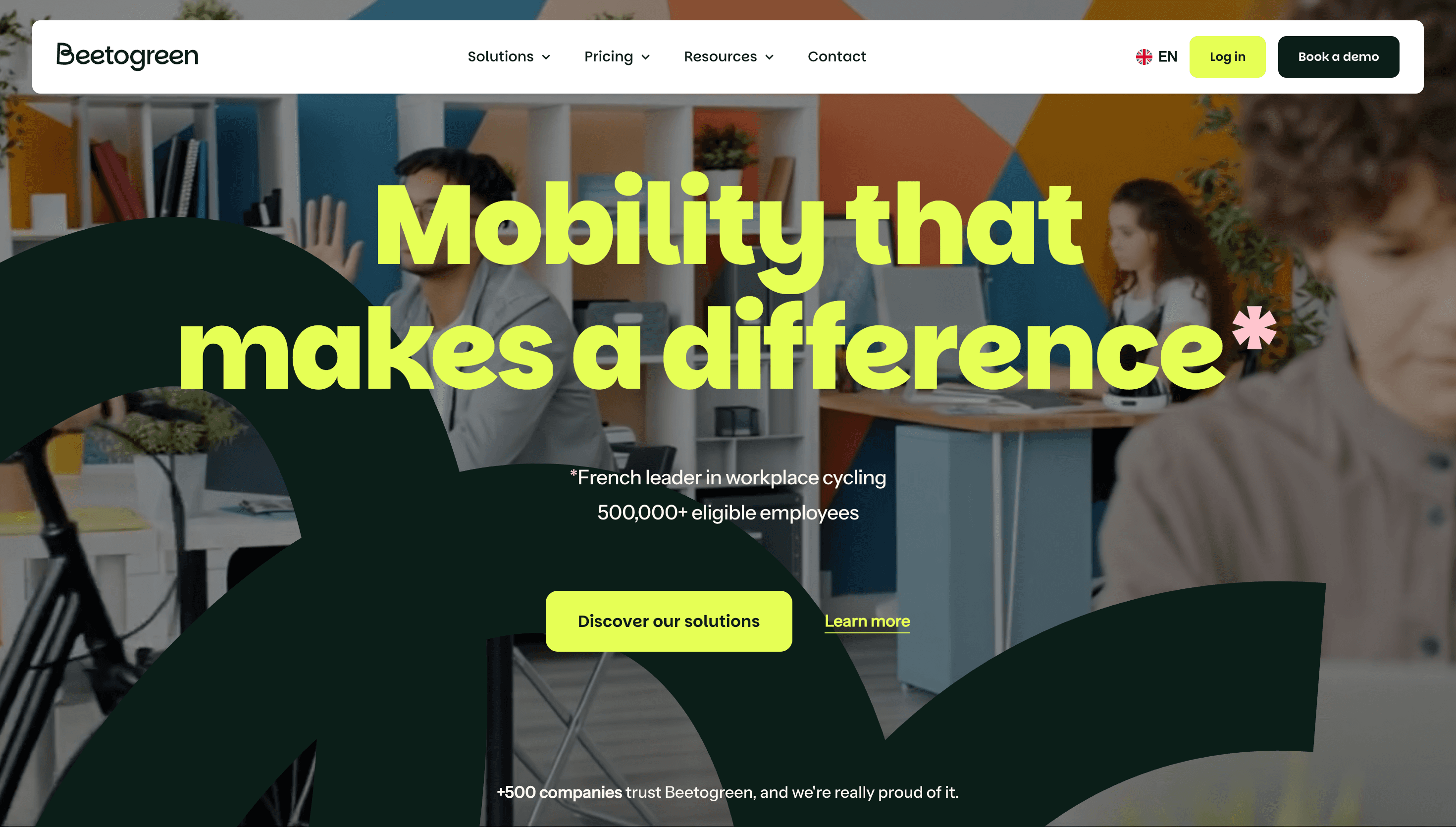 BeeToGreen — Sustainability, Climate website design