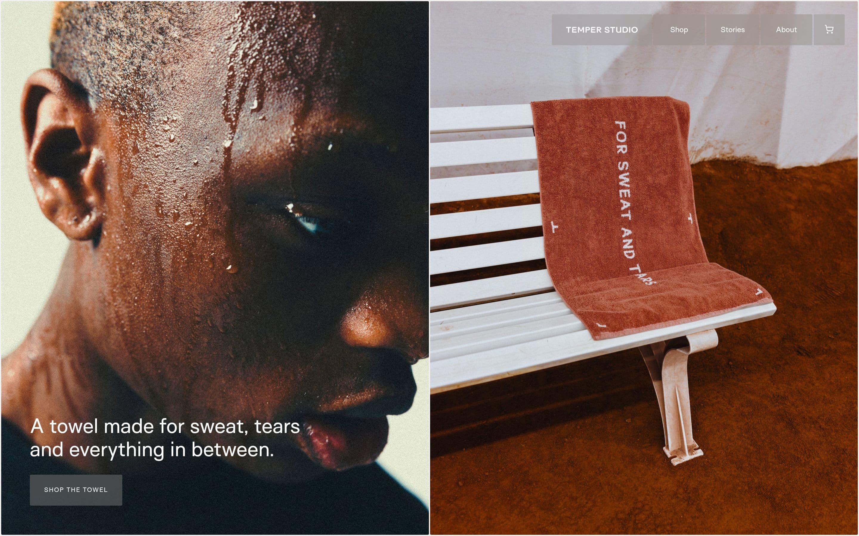 Temper Studio — Studio, Art website design