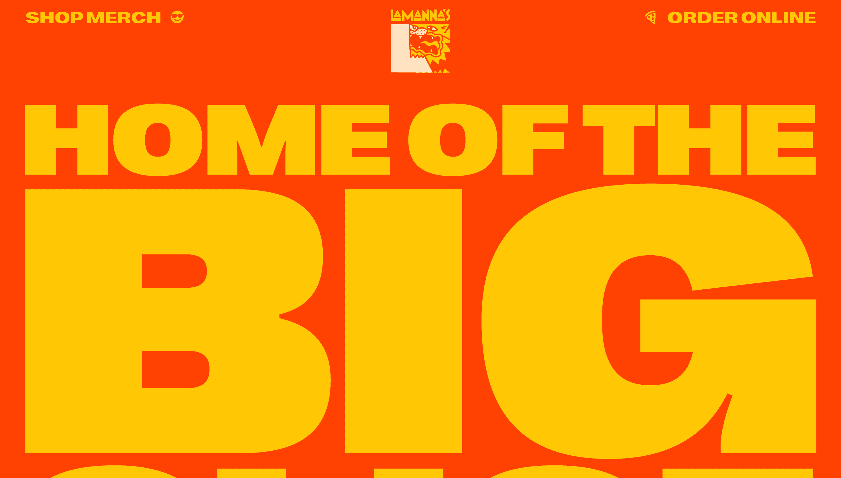 Lamanna Bakery — Food, Branding website design