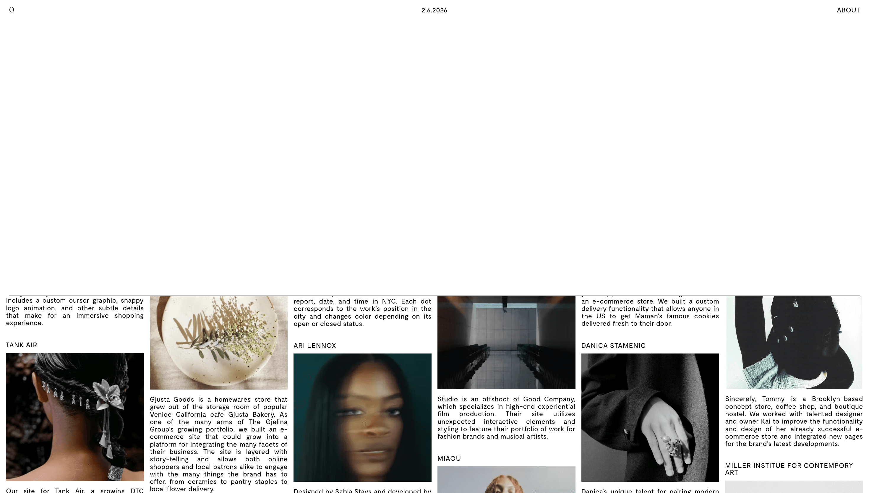 Studio Otto — Agency, E-commerce website design