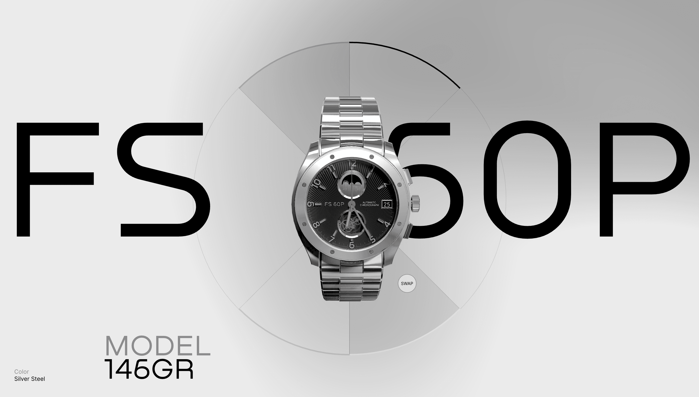 The Watch by 60fps — Three.js, WebGL website design