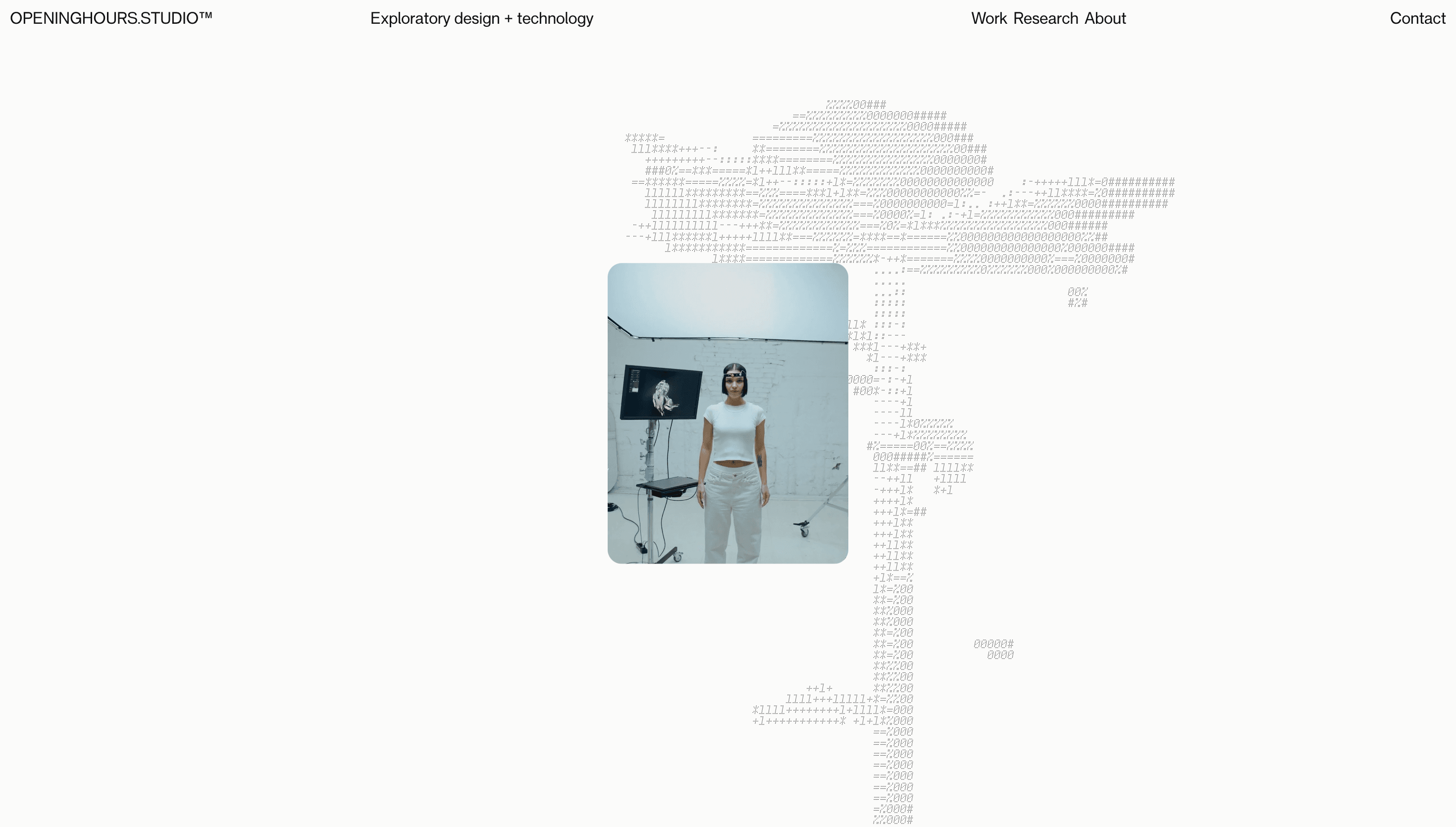 OPENING HOURS STUDIO — Agency, Studio website design
