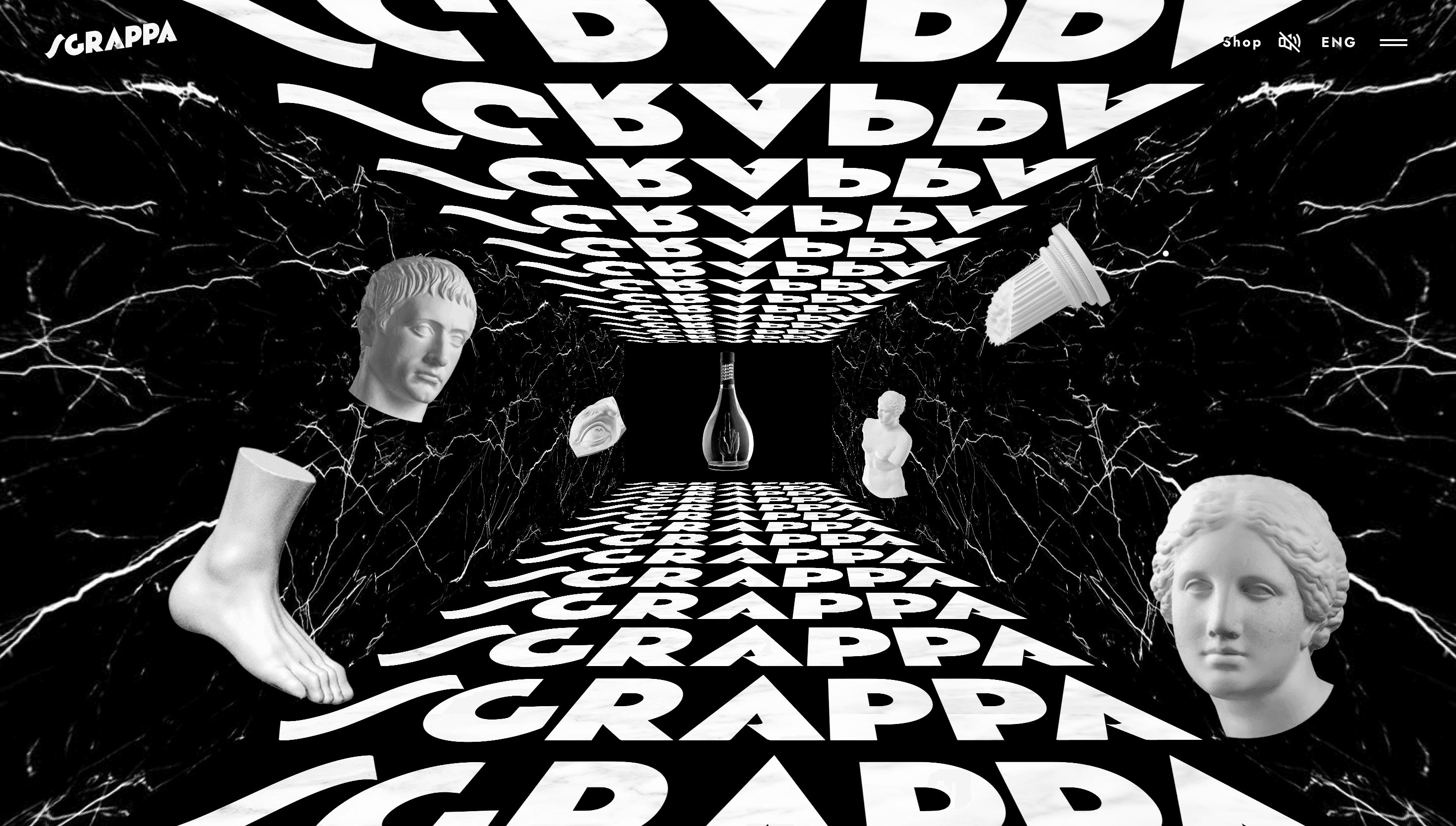 Sgrappa — Food, Branding website design