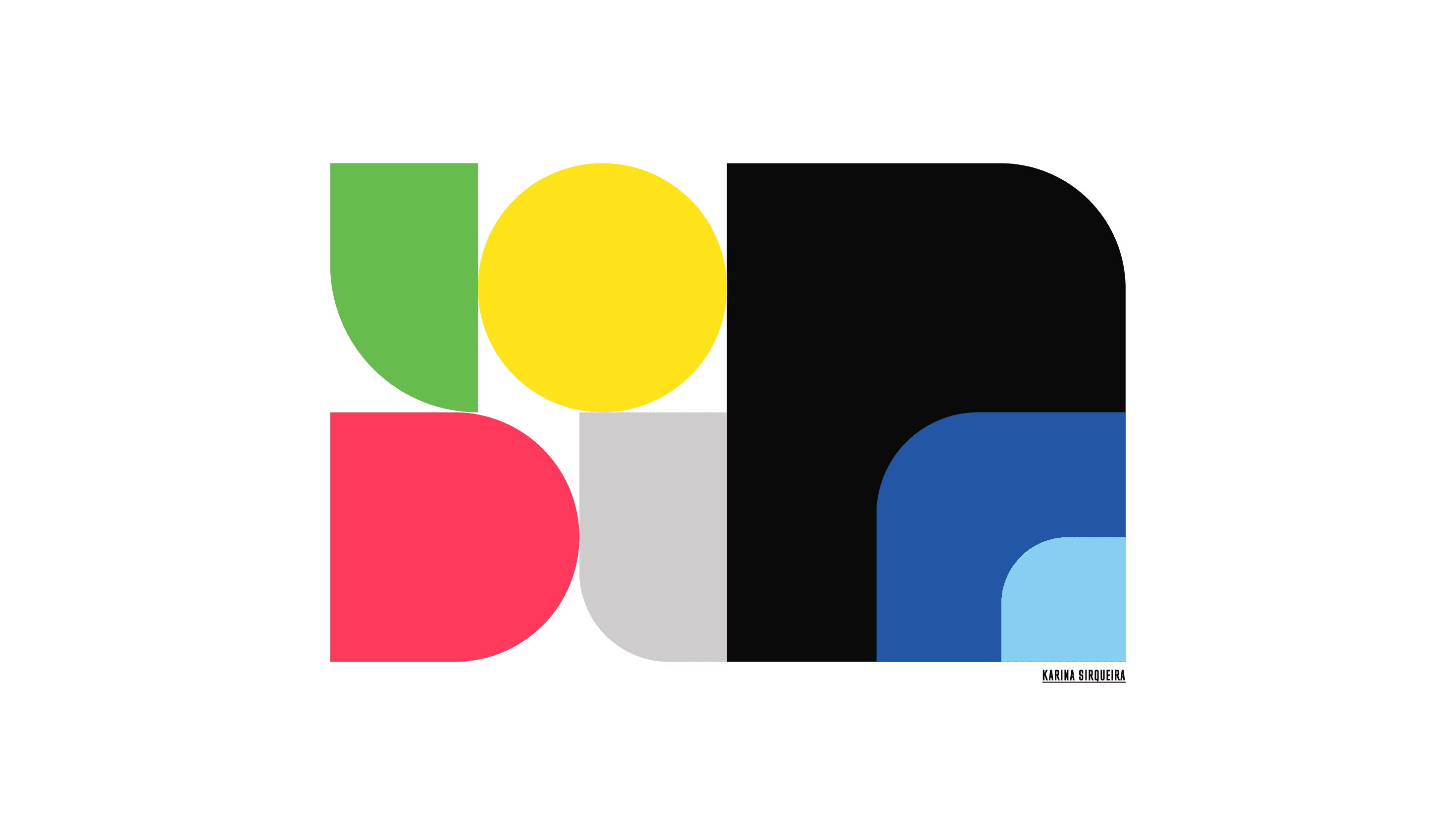 Karina Sirqueira — Designer, Personal website design