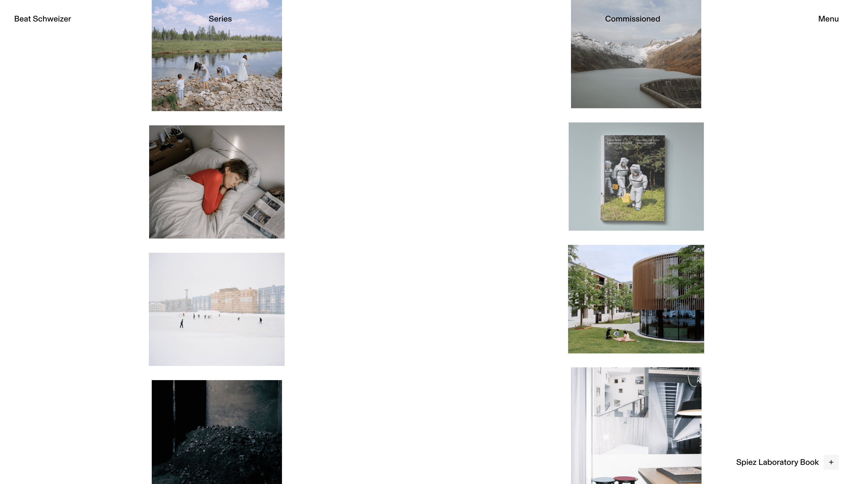 Beat Schweizer — Designer, Developer website design