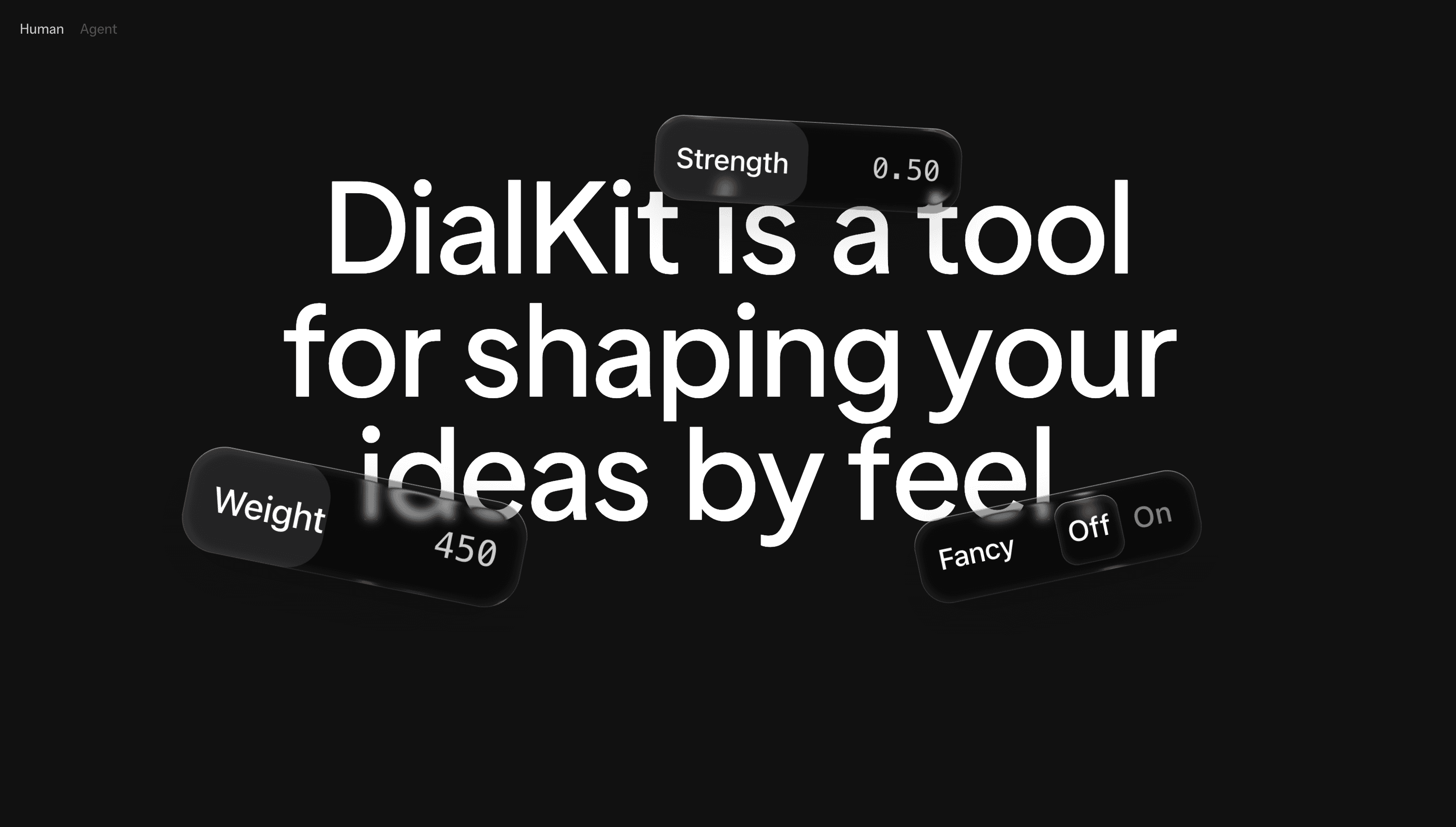 DialKit — Animation, Motion website design