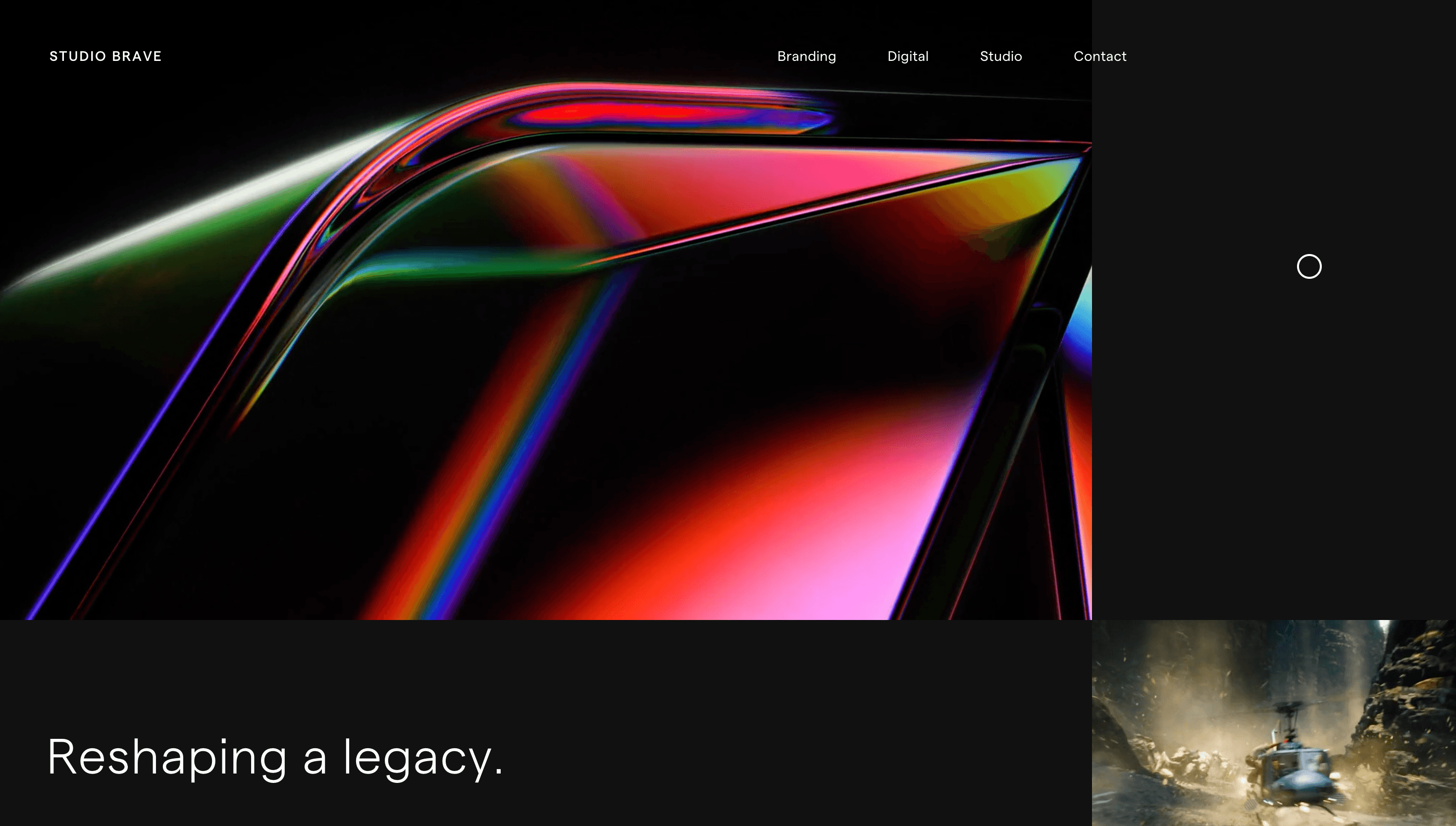 Studio Brave — Branding, Agency website design