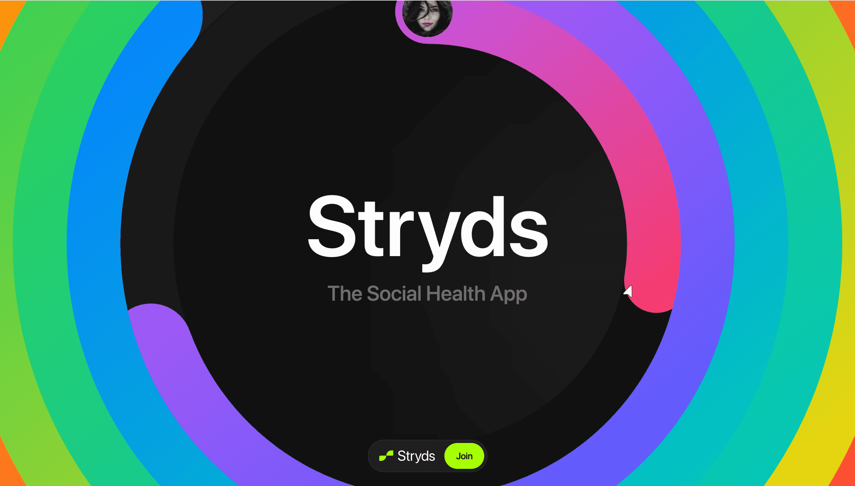 Stryds — Animation, Motion website design