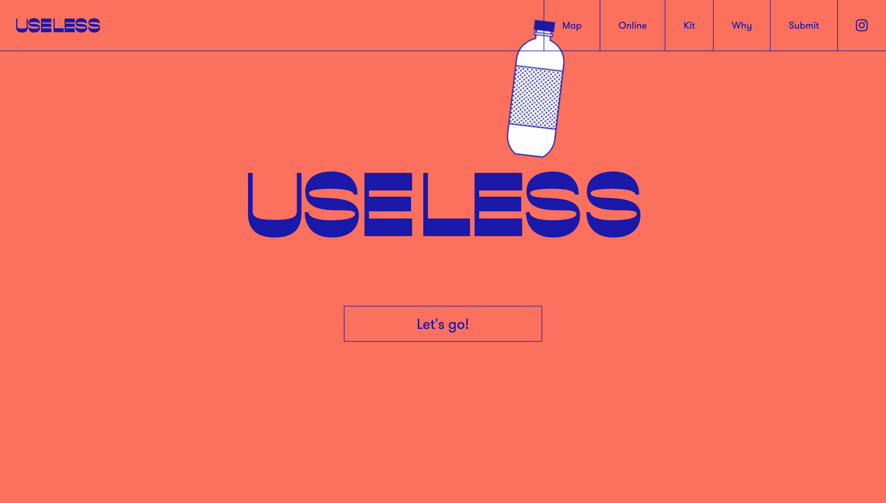 USELESS — Sustainability, Community website design