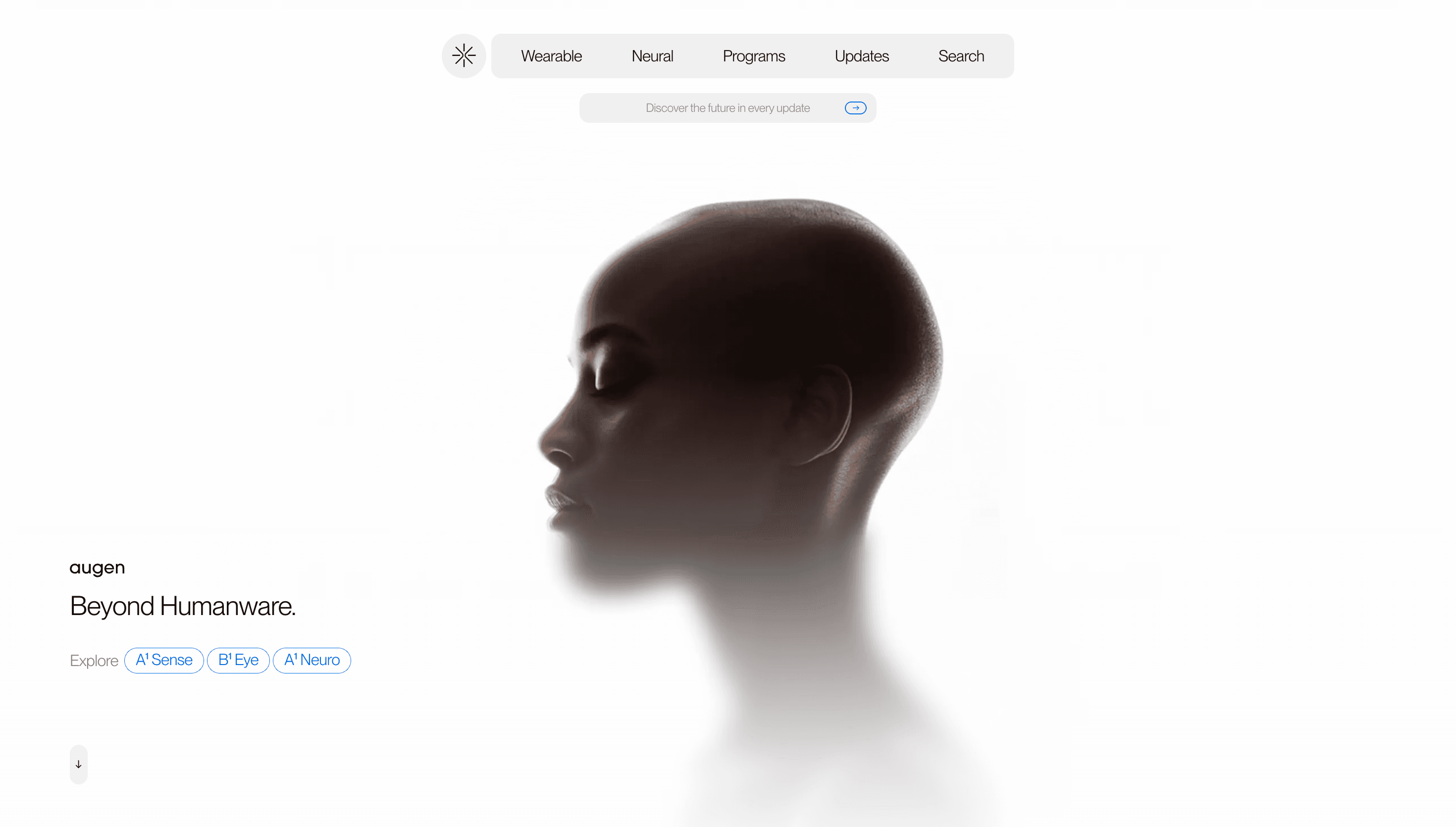 Augen Pro — Tech, Studio website design