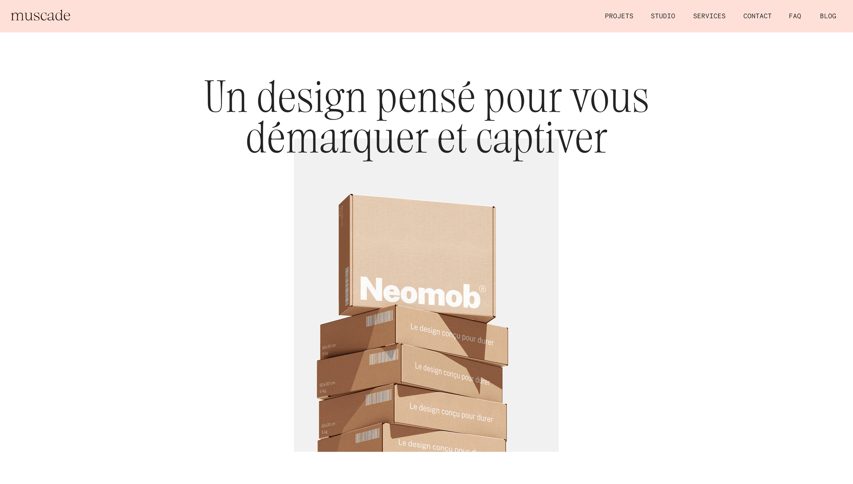 Studio Muscade — Designer, Graphic Designer website design