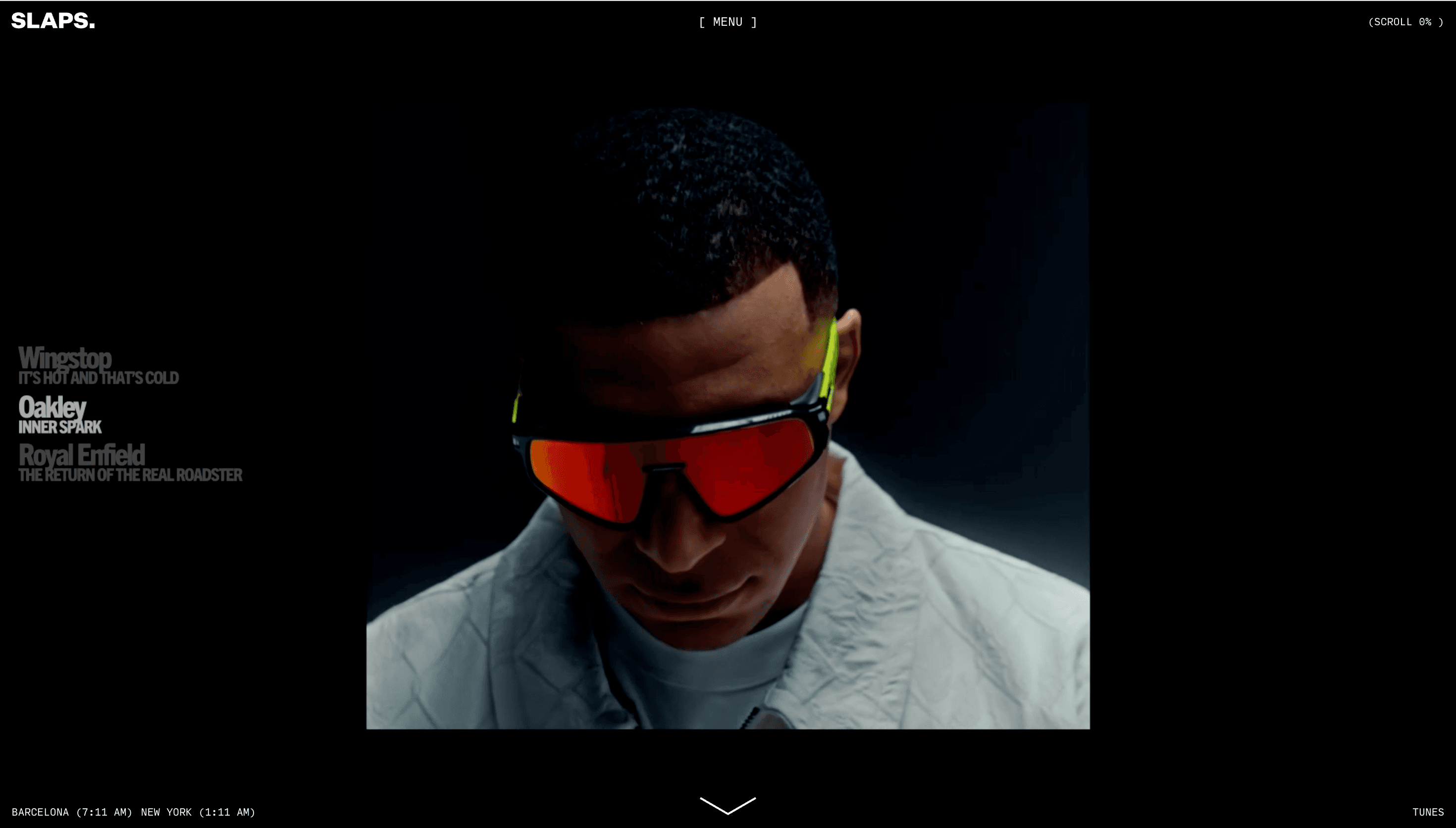 SLAPS — Branding, Agency website design