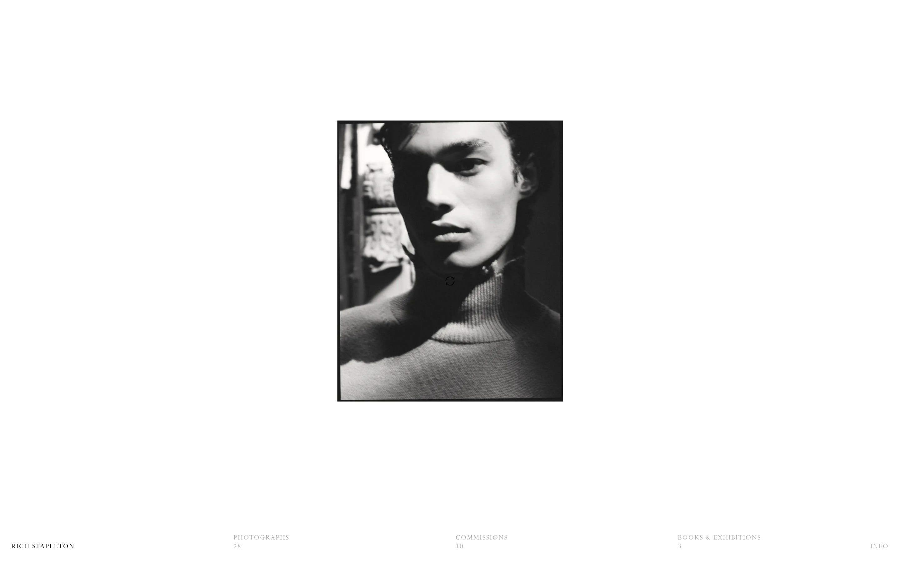 Rich Stapleton — Photographer, Portfolio website design