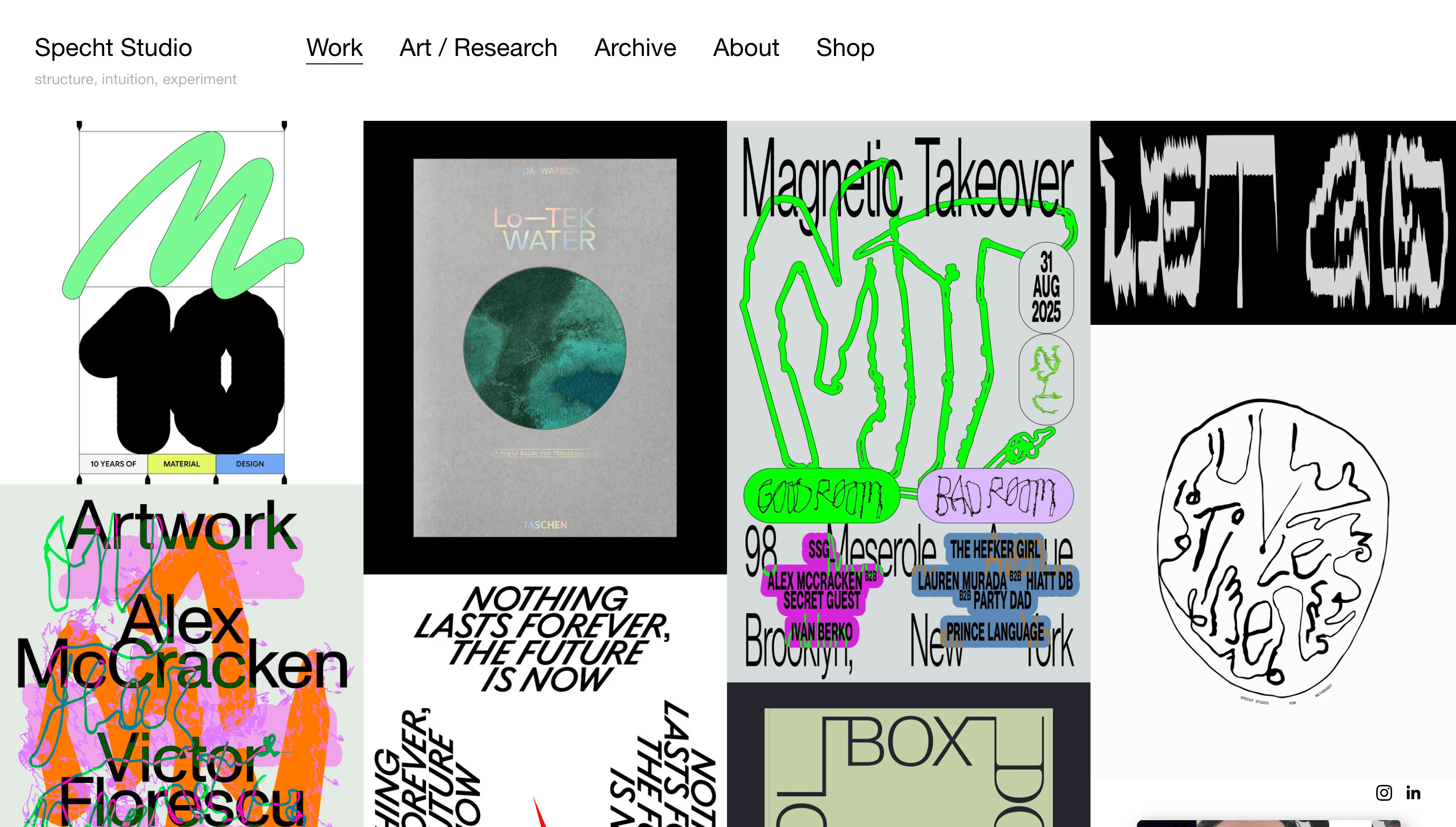 Specht Studio — Illustration, Designer website design