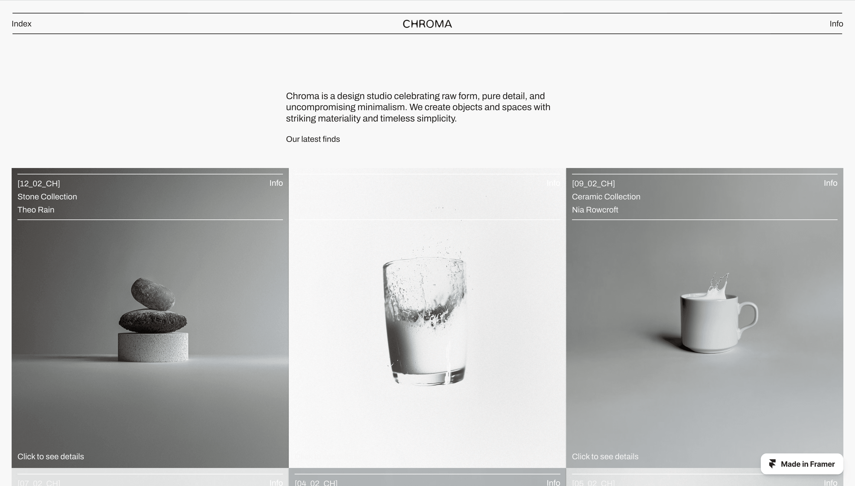 Chroma — Web, Designer website design