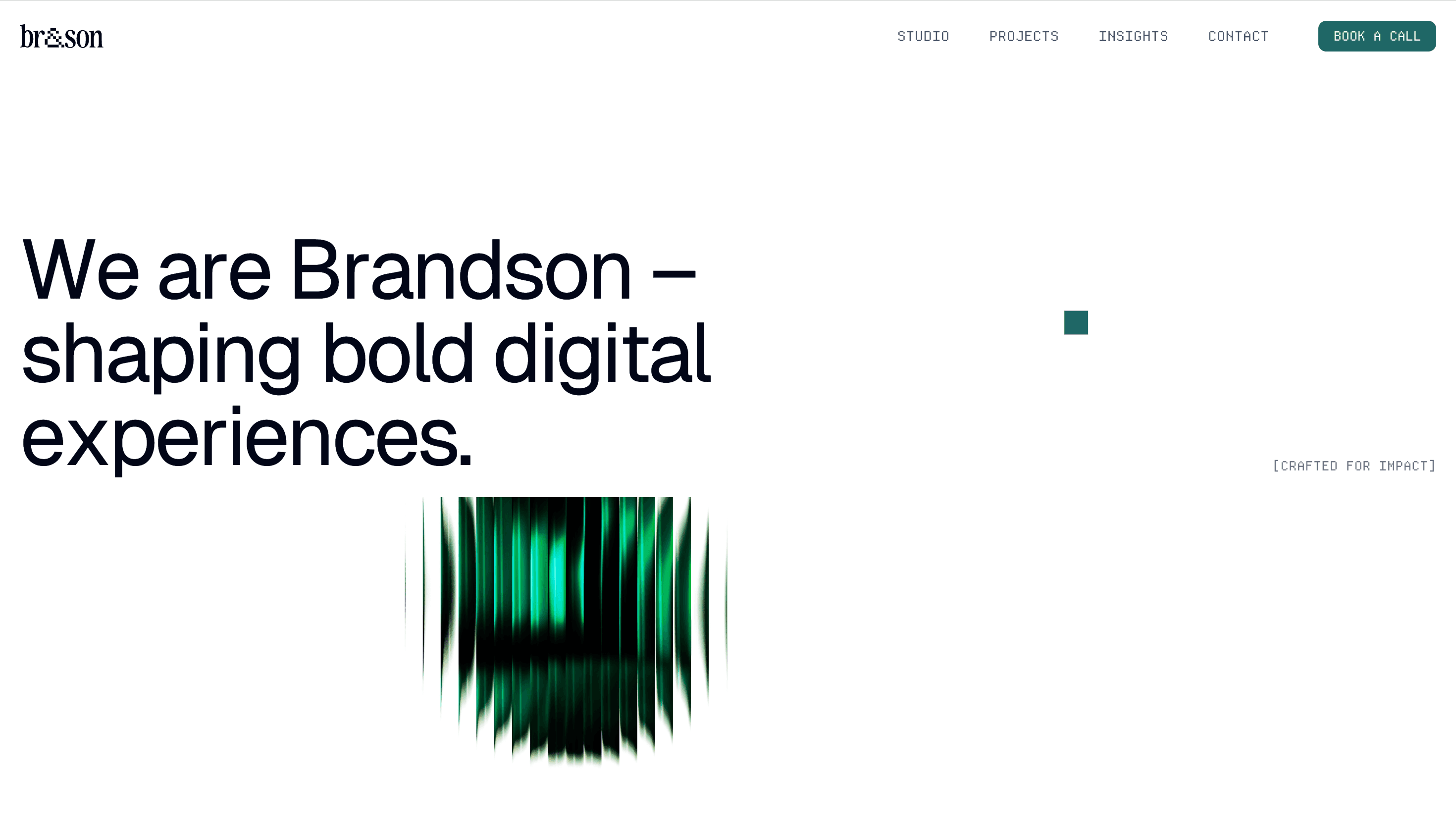 Brandson — Branding, Bold website design