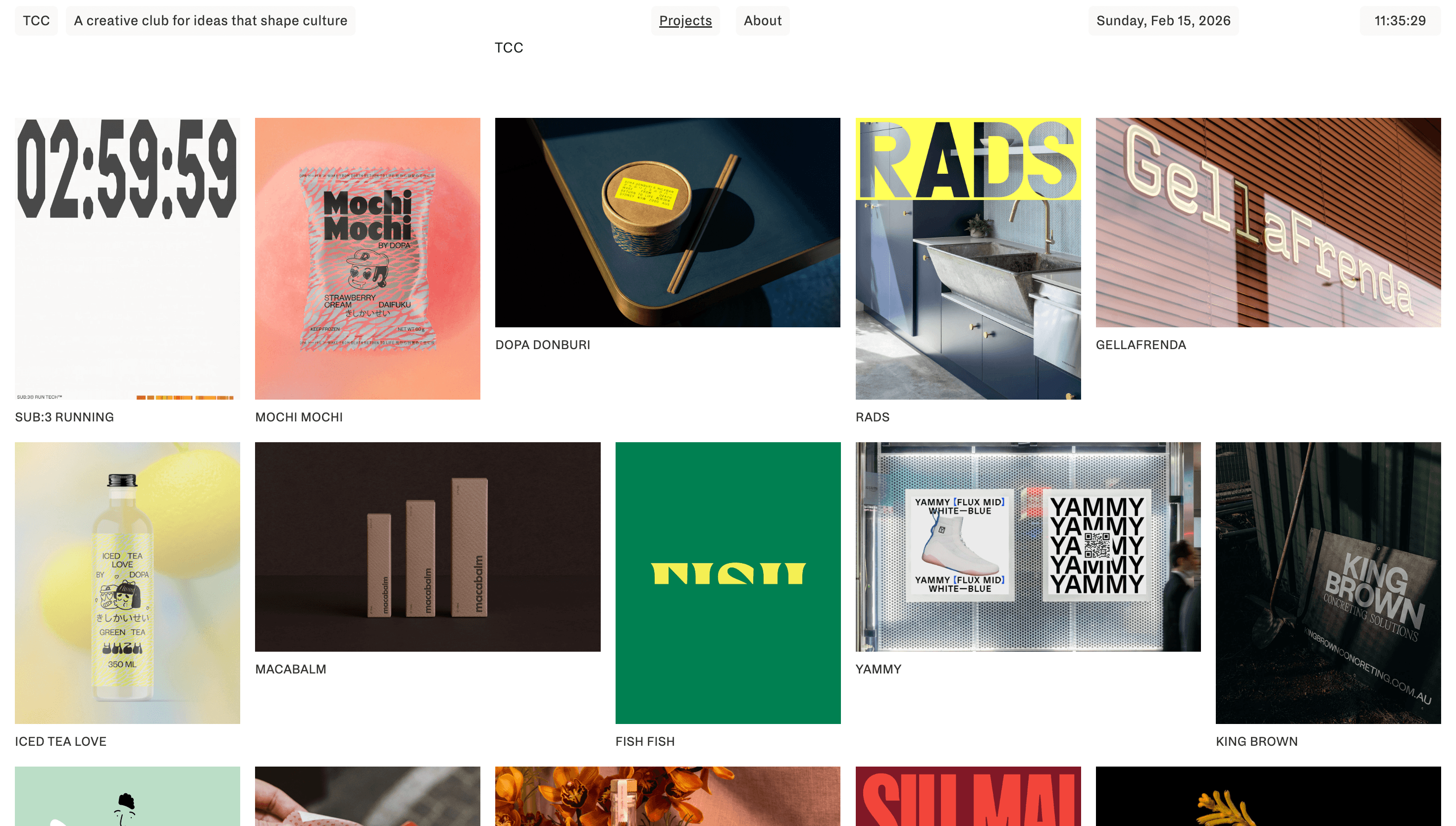 The Colour Club — Colorful, Vibrant website design