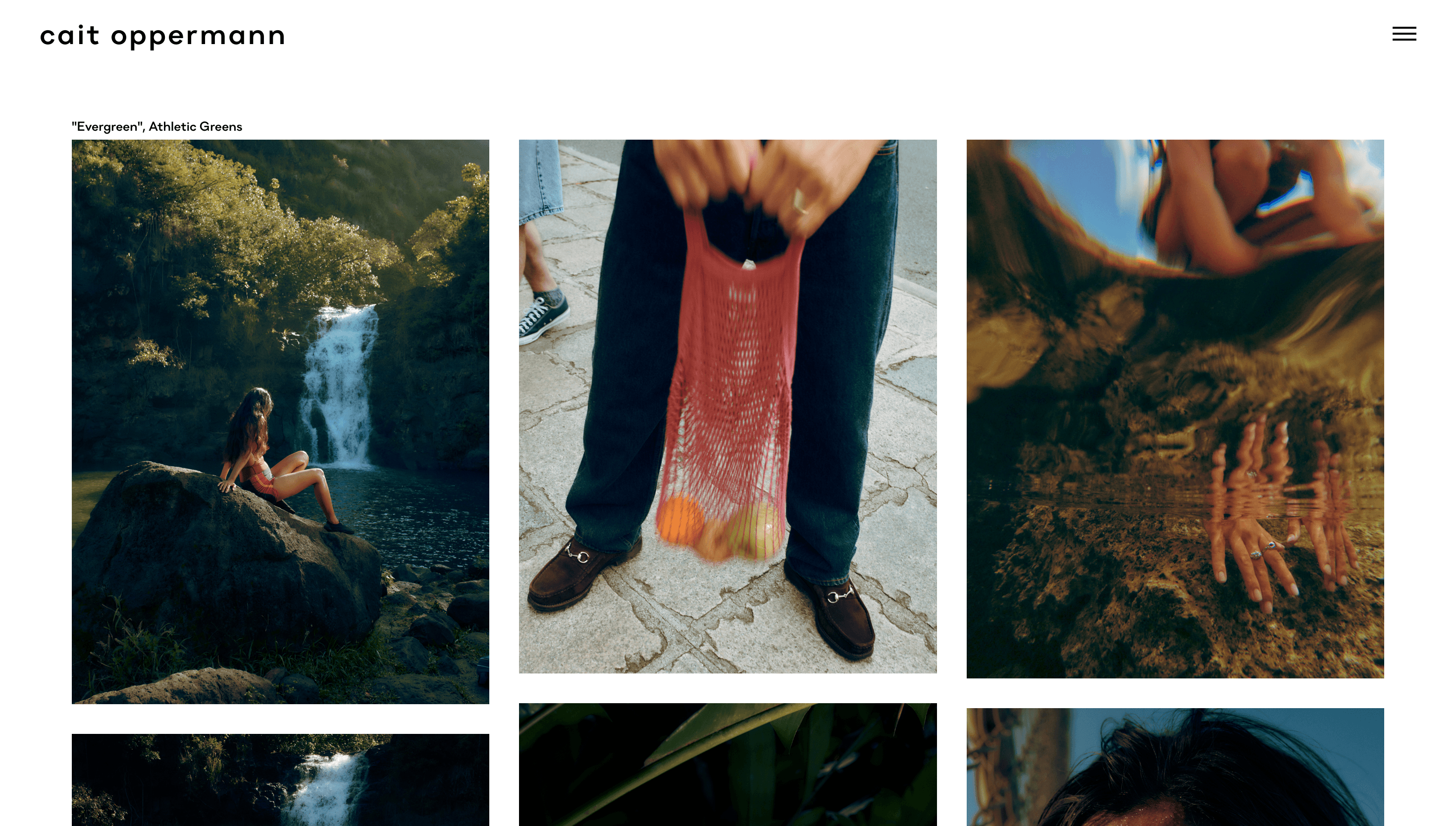 Cait Oppermann — Portfolio, Art website design