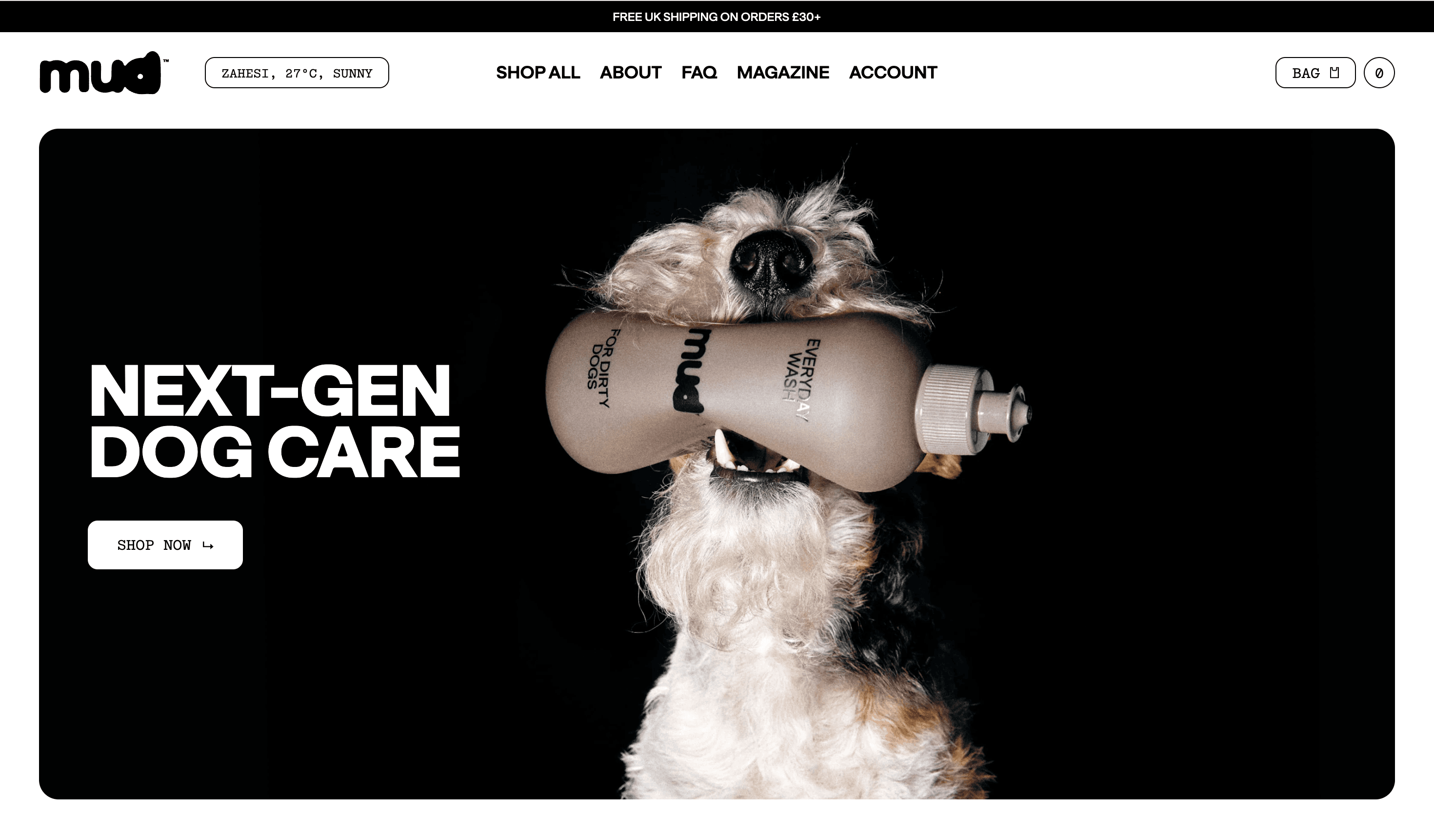 More Mud — Agency, Studio website design
