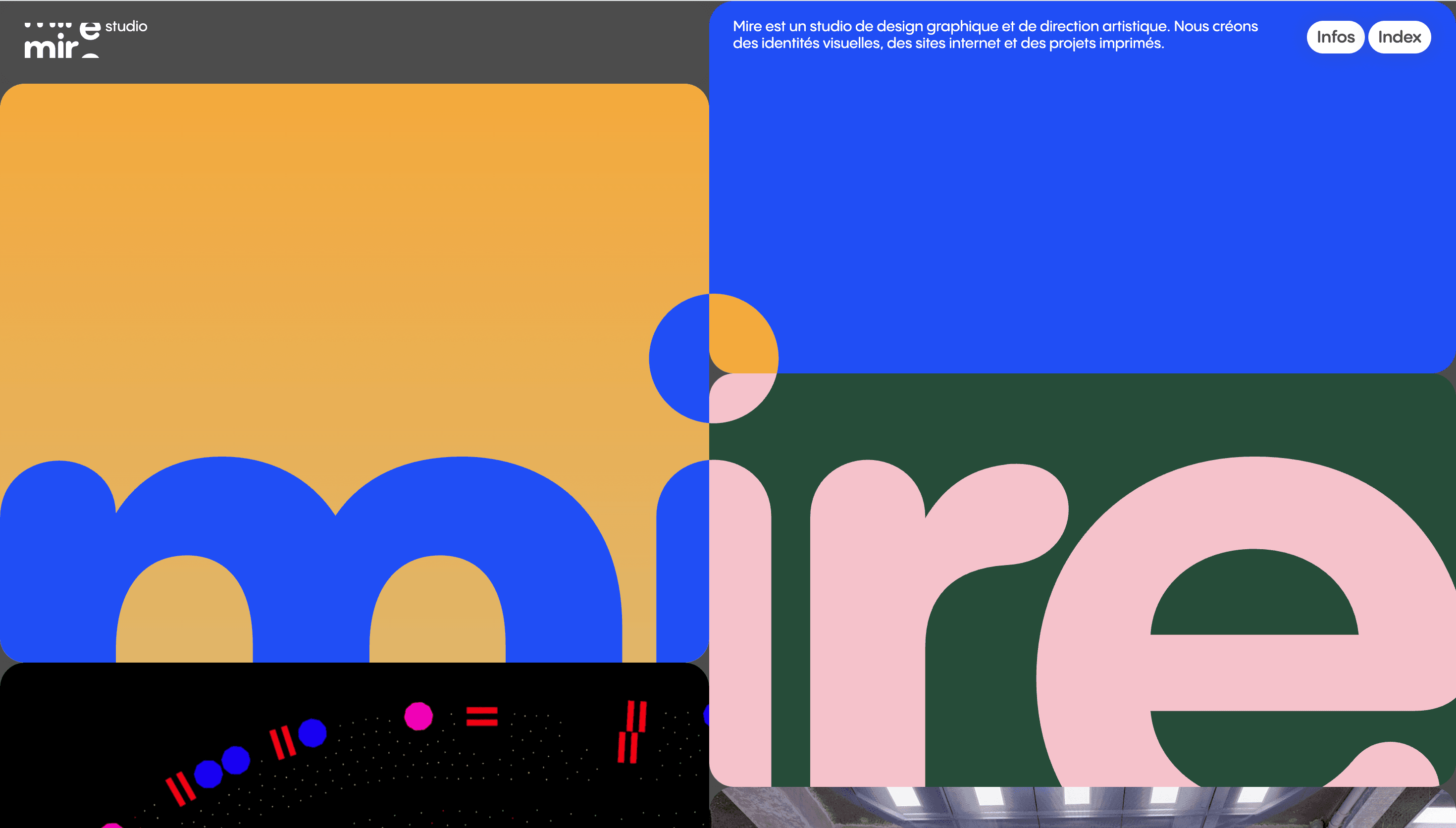 Mire.studio — Agency, Studio website design
