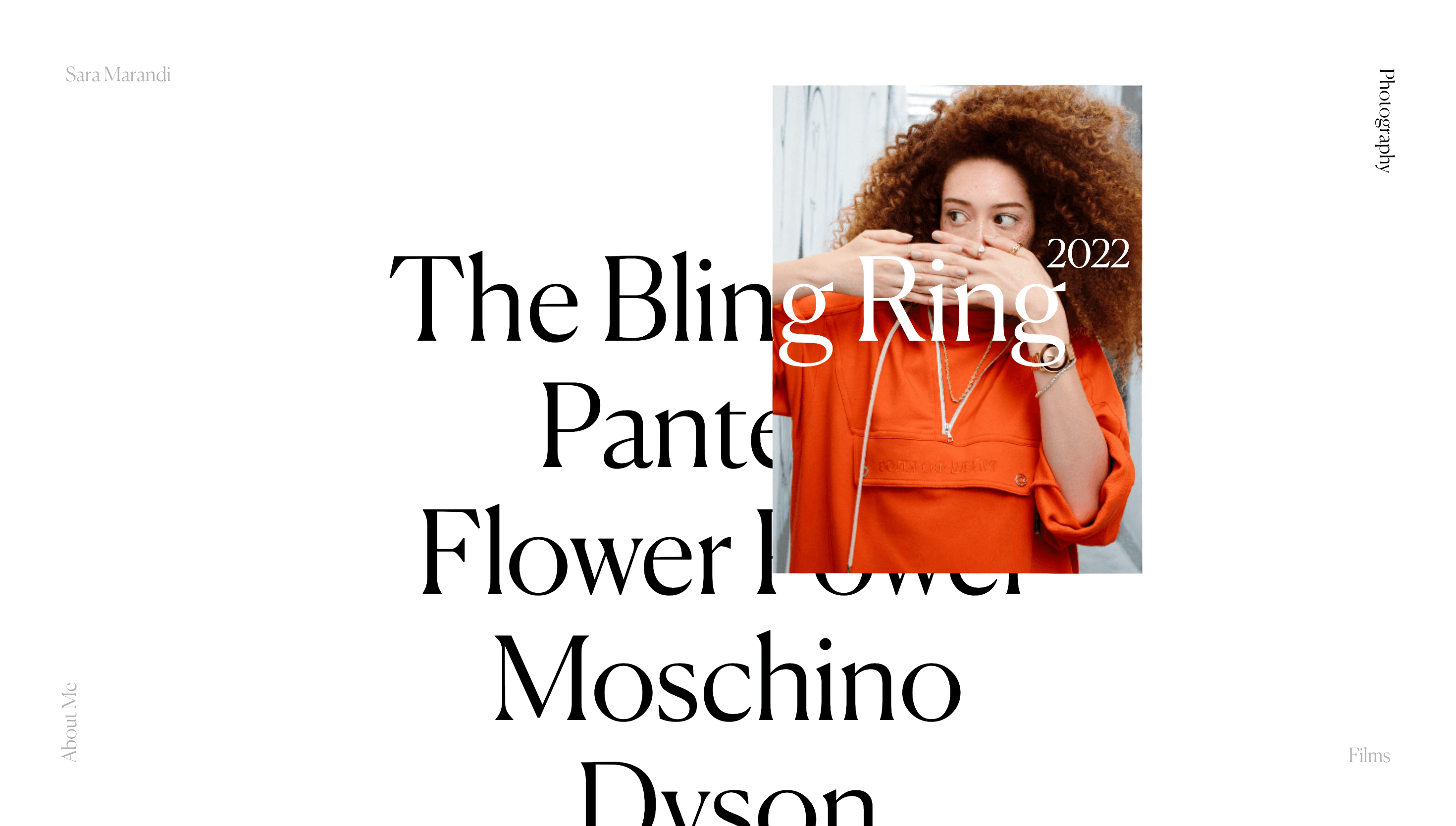 Sara Marandi — Portfolio, Animation website design