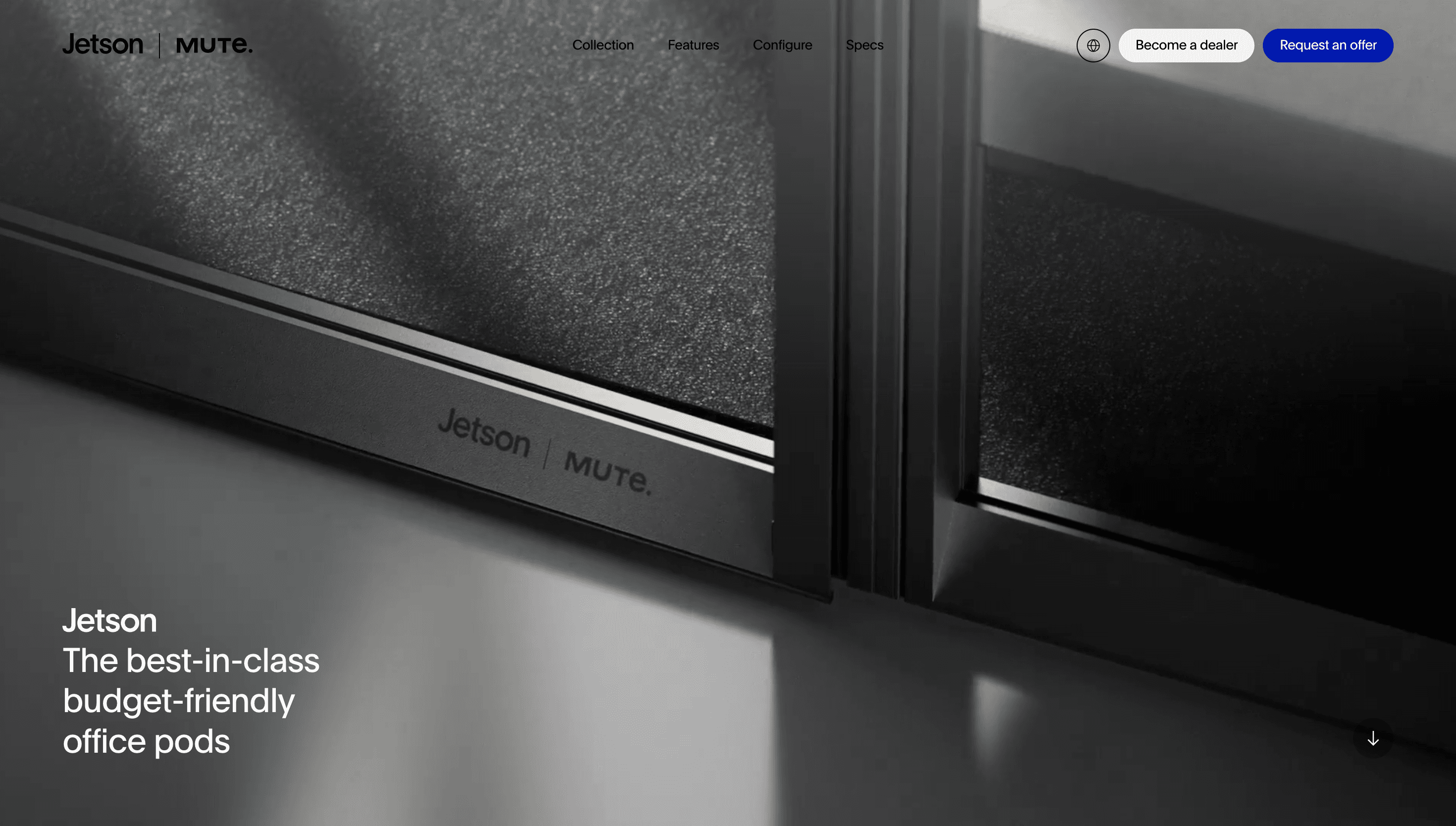 Jetson by Mute — Productivity, Workflow website design