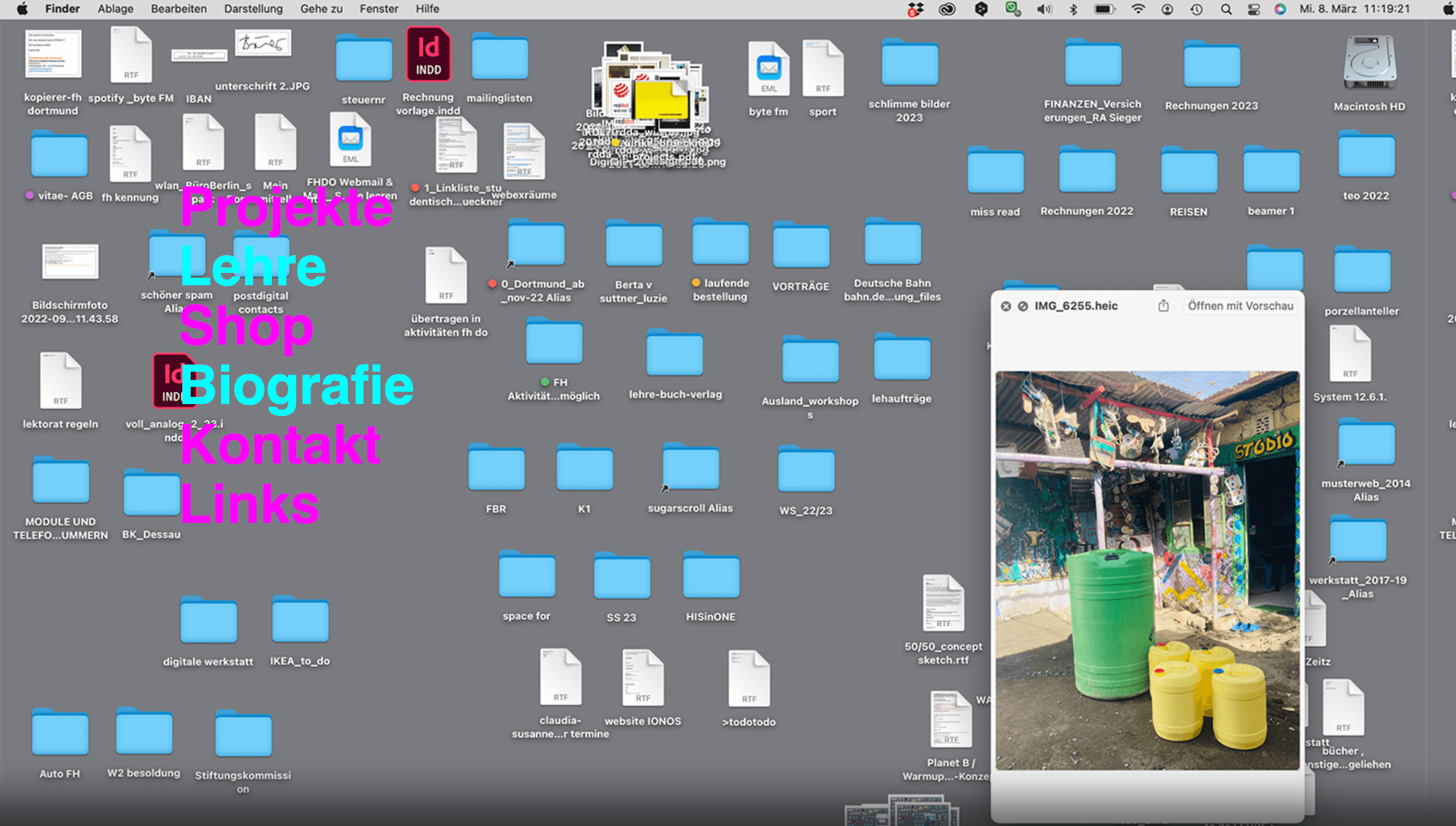 Ulrike Brückner — Designer, Portfolio website design