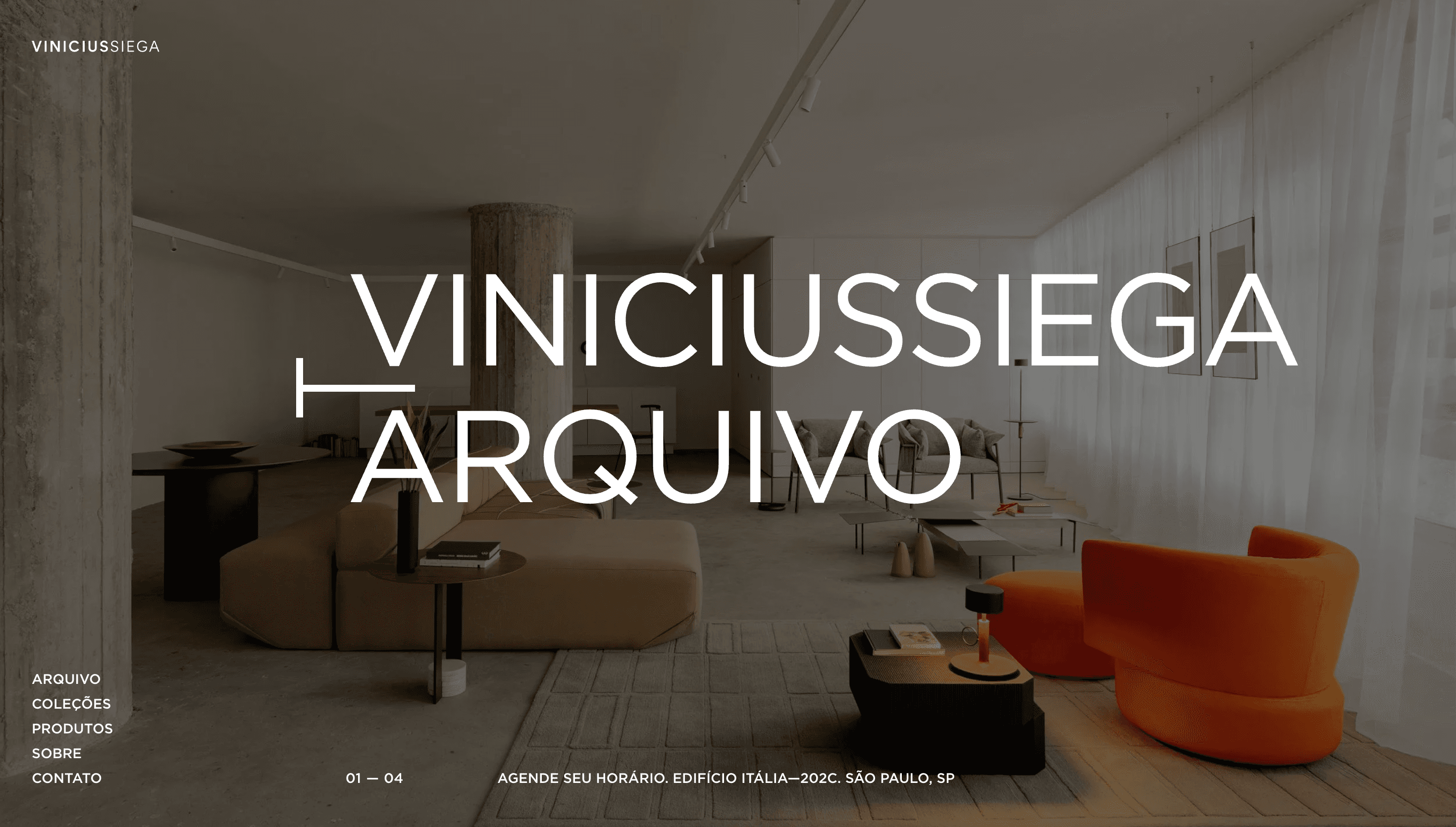 VINICIUS SIEGA — Designer, Graphic Designer website design