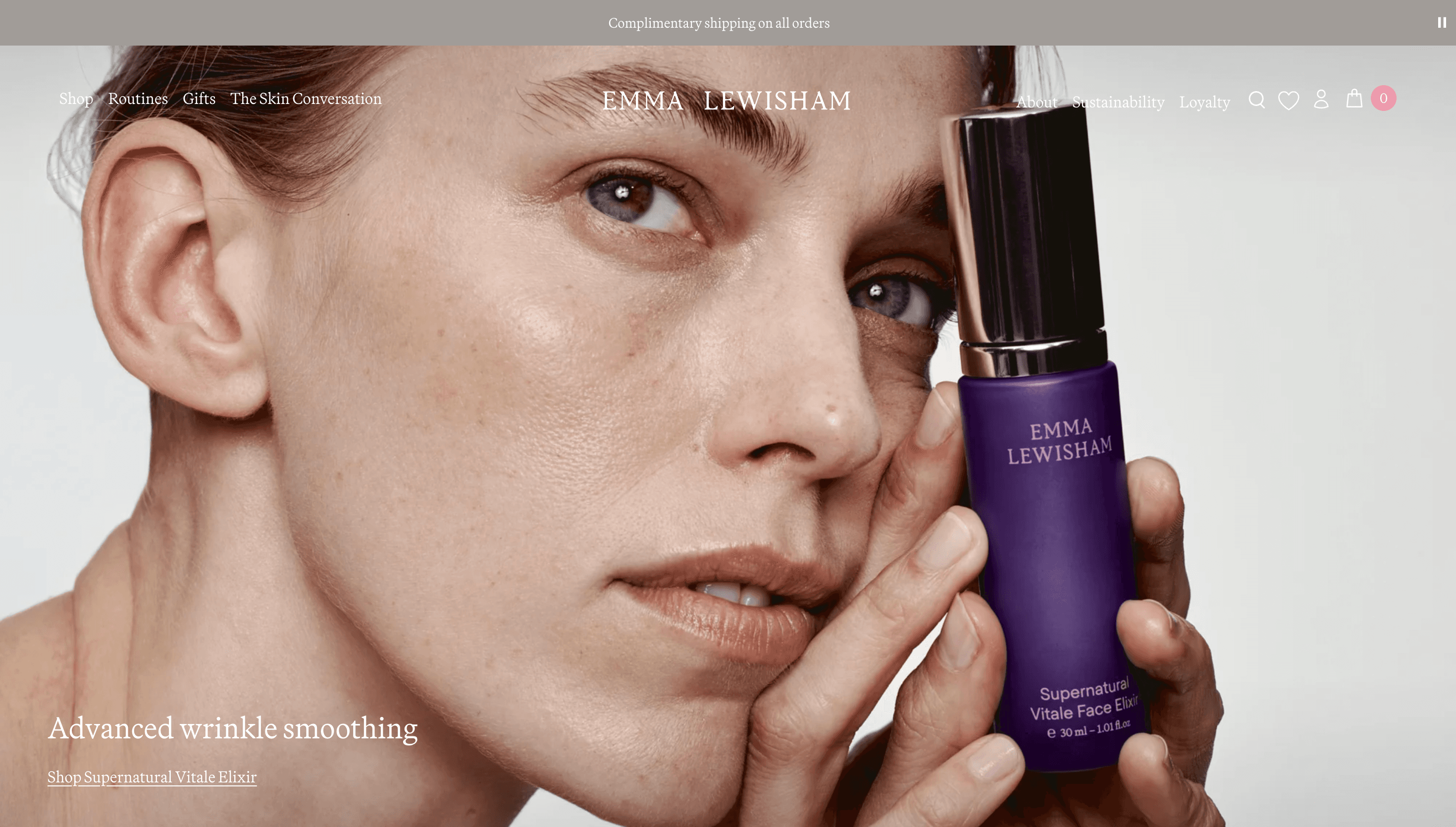 Emma Lewisham — Health, Fashion website design