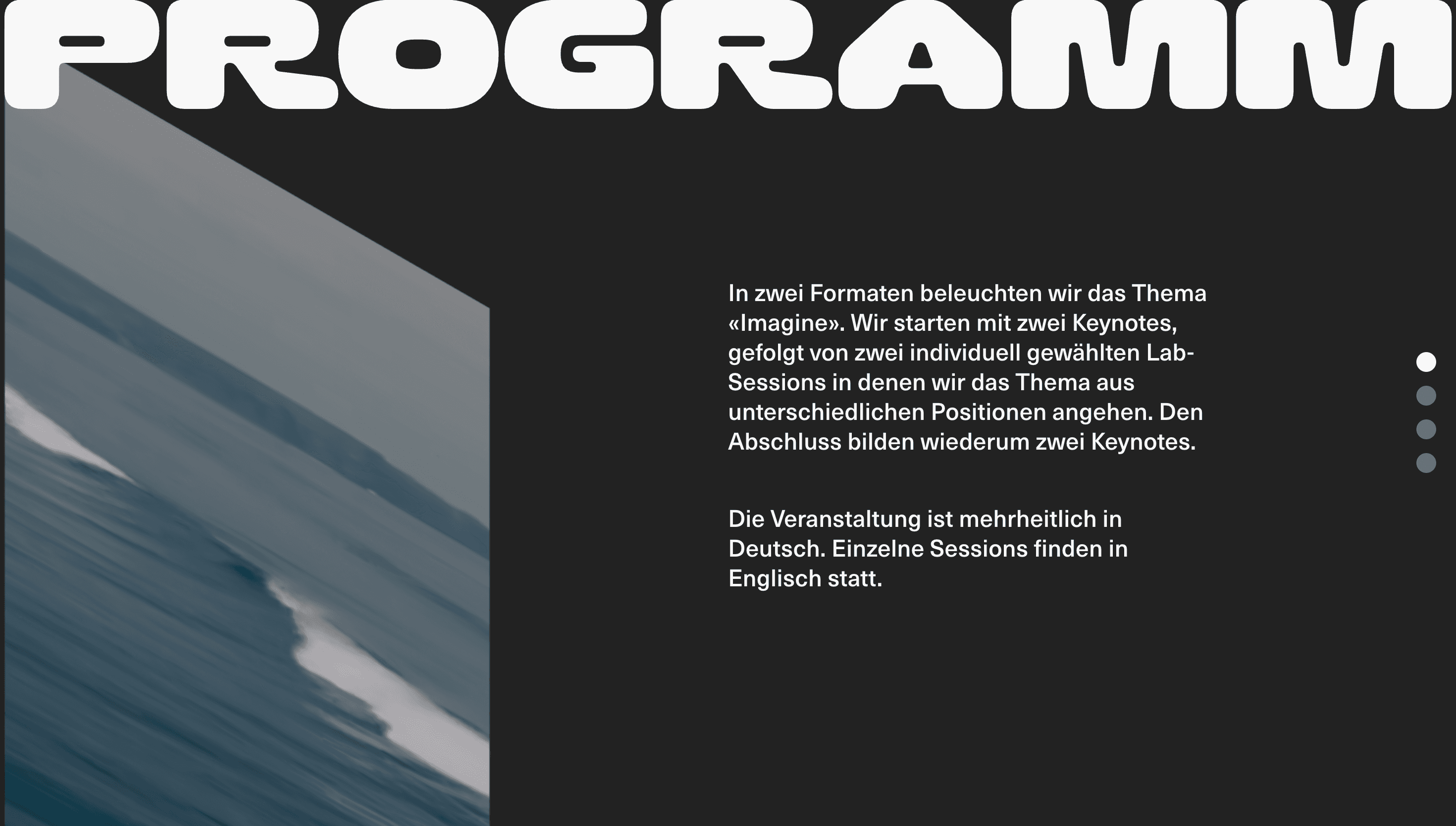 IAD LAB 2025 β Designer, Tech website design