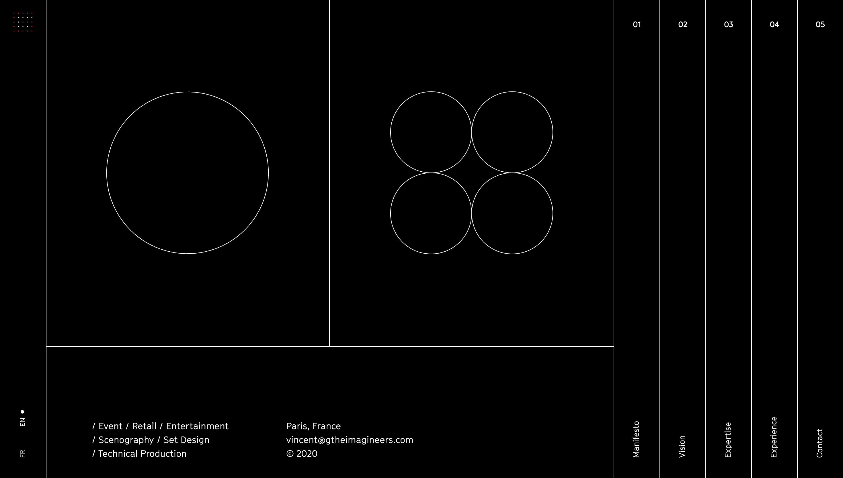 G!theimagineers — Agency, Studio website design