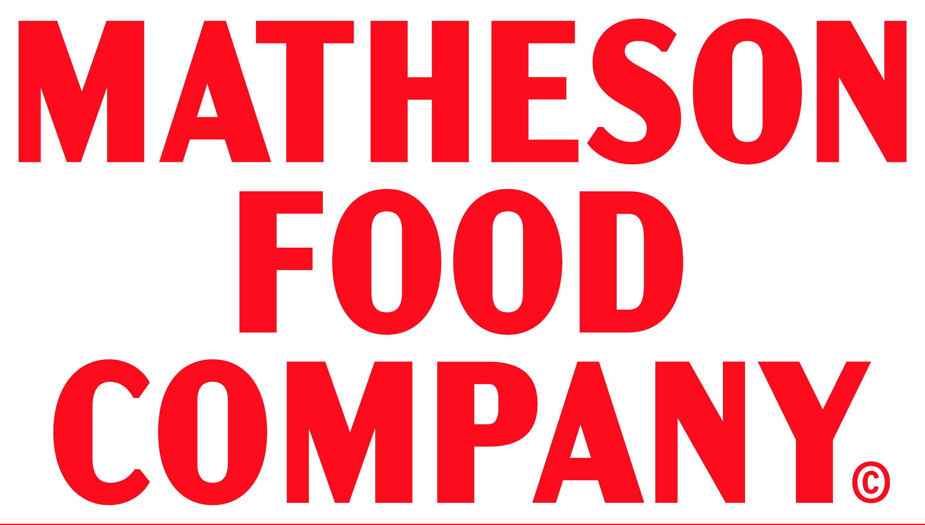 Matheson Food Company — Food, E-commerce website design