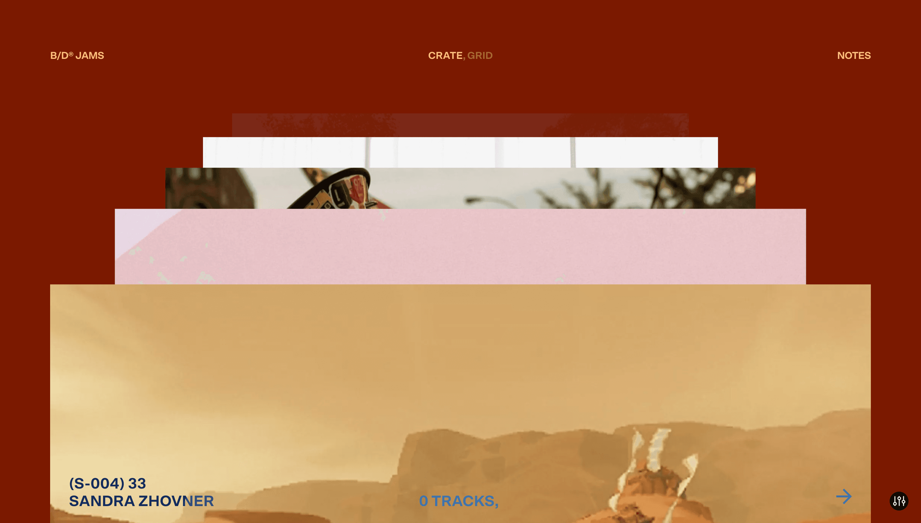 JAMS — Agency, Animation website design