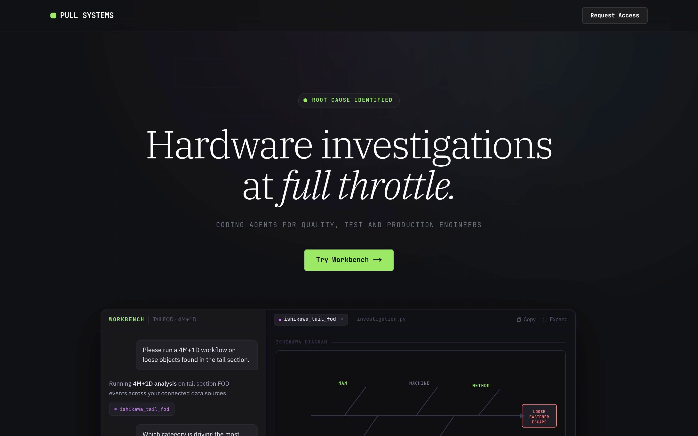 Pull Systems — Tech, Developer website design