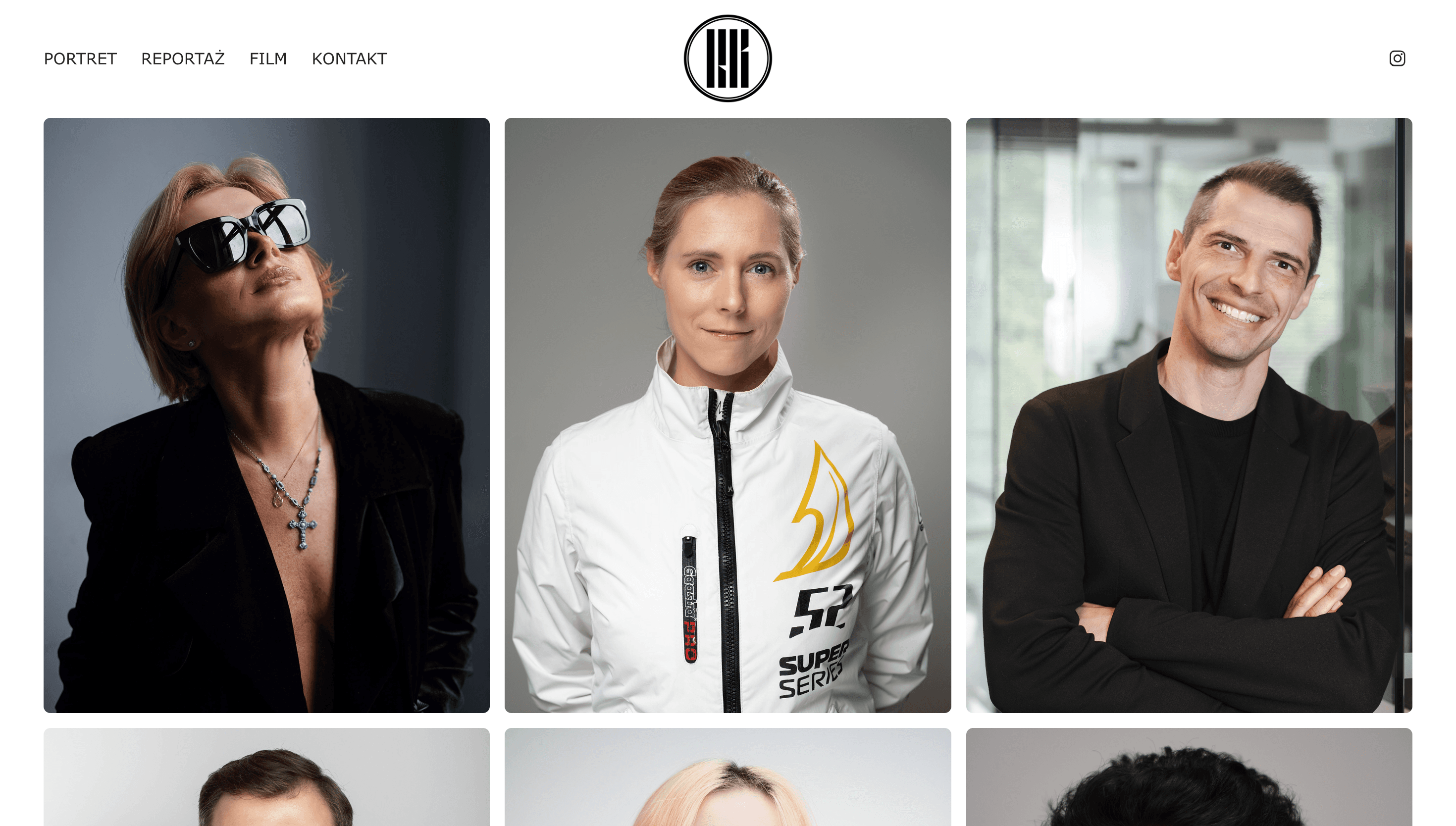 Rafal Klos — Developer, Designer website design